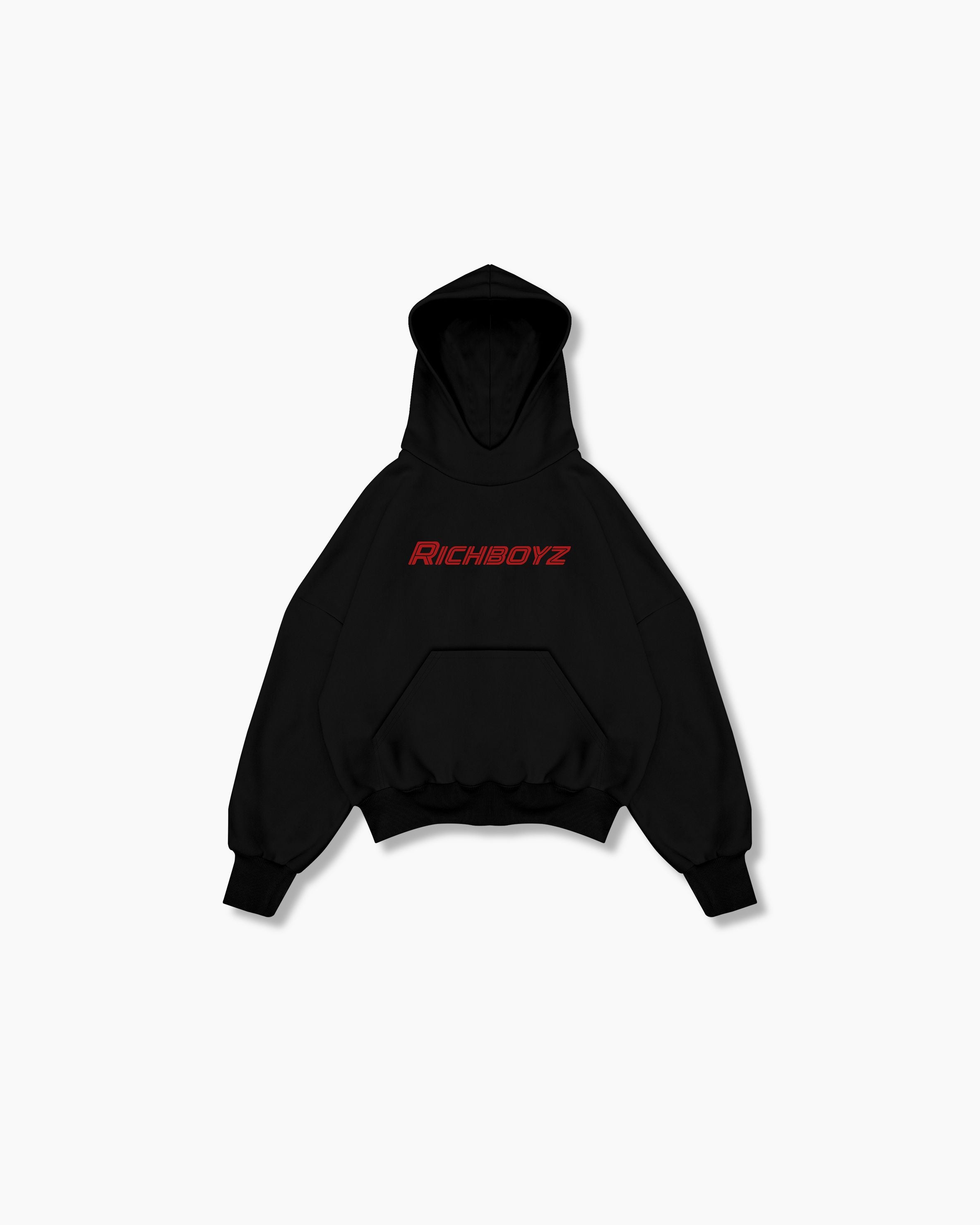 Box Hoodie - Racing Black