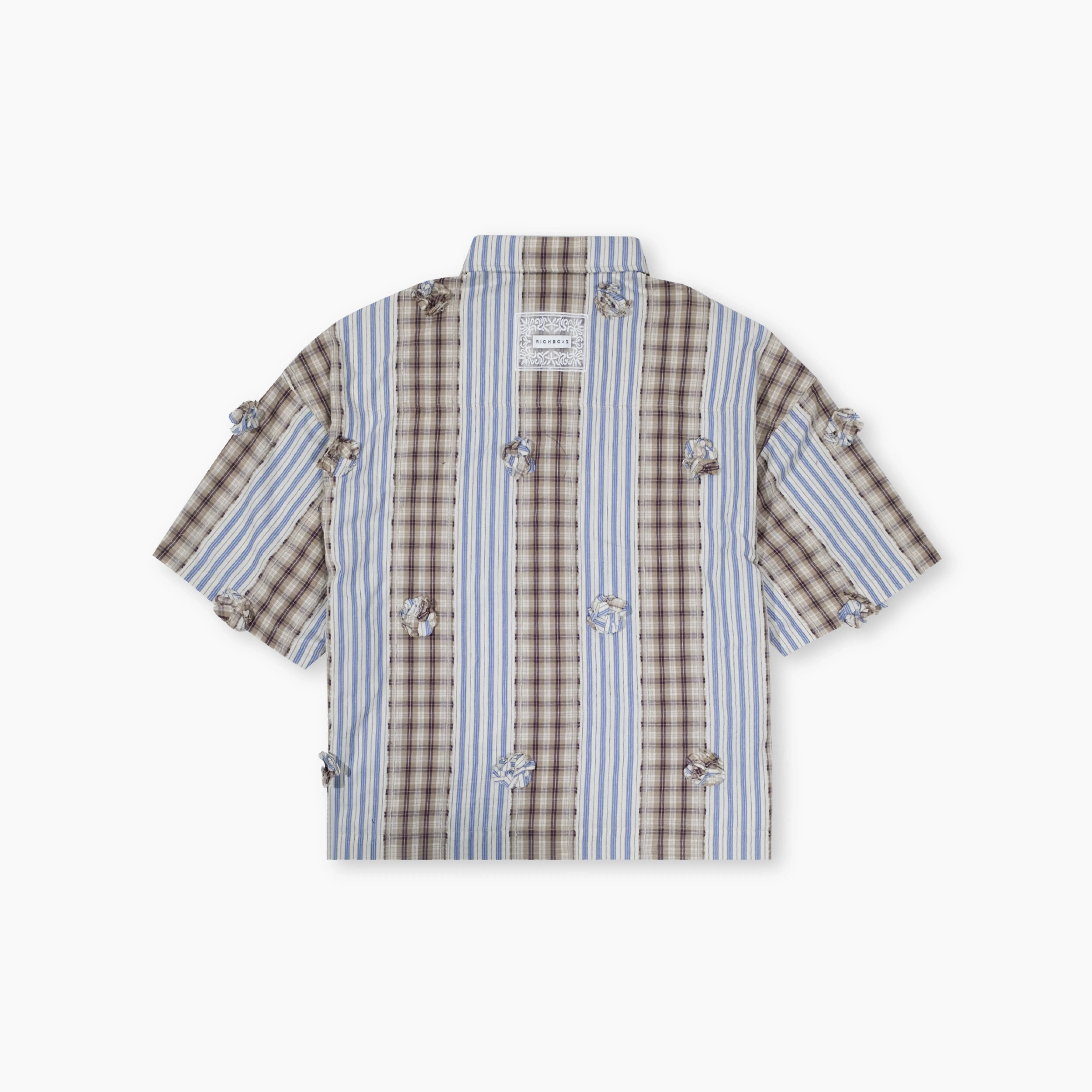 Box Polo Plaid - Sky