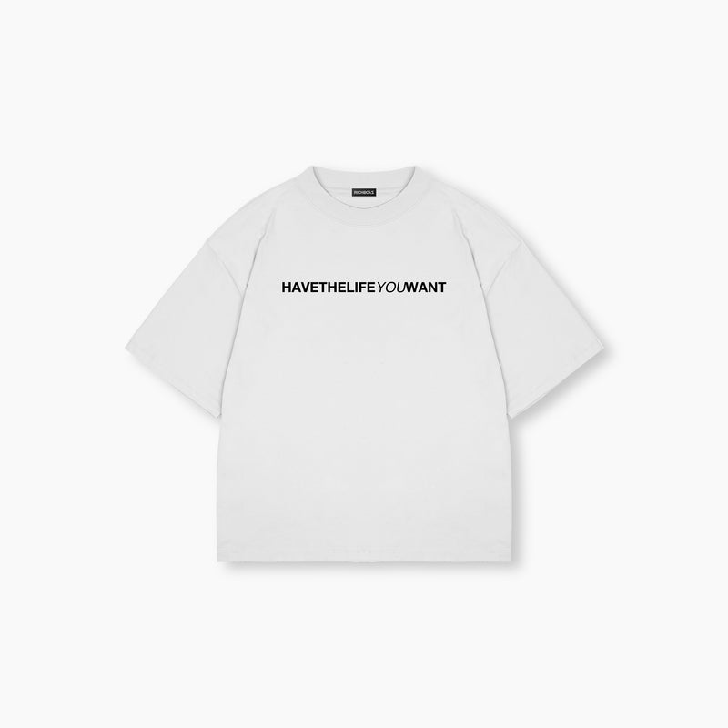 Premium Box Tee - Chalk
