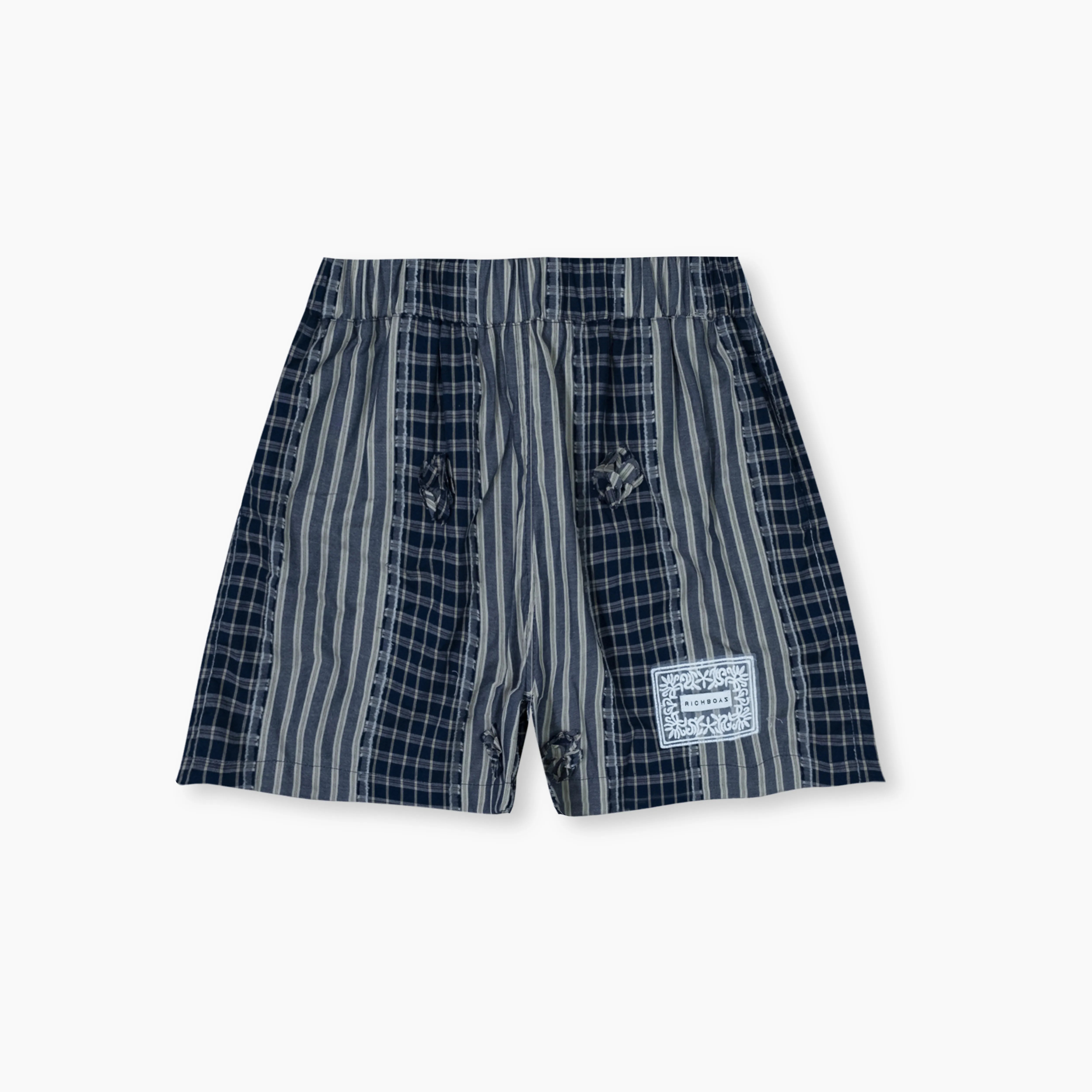 Boxers Plaid - Navy Blue