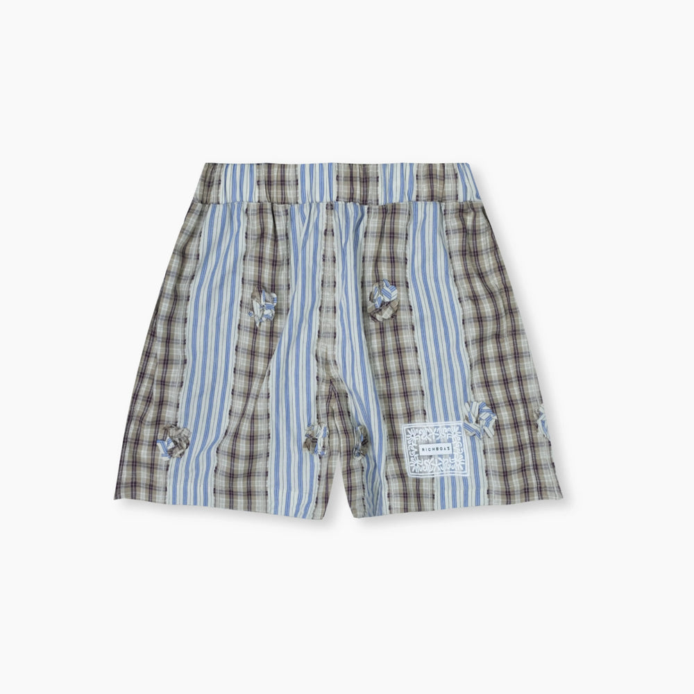 Boxers Plaid - Sky