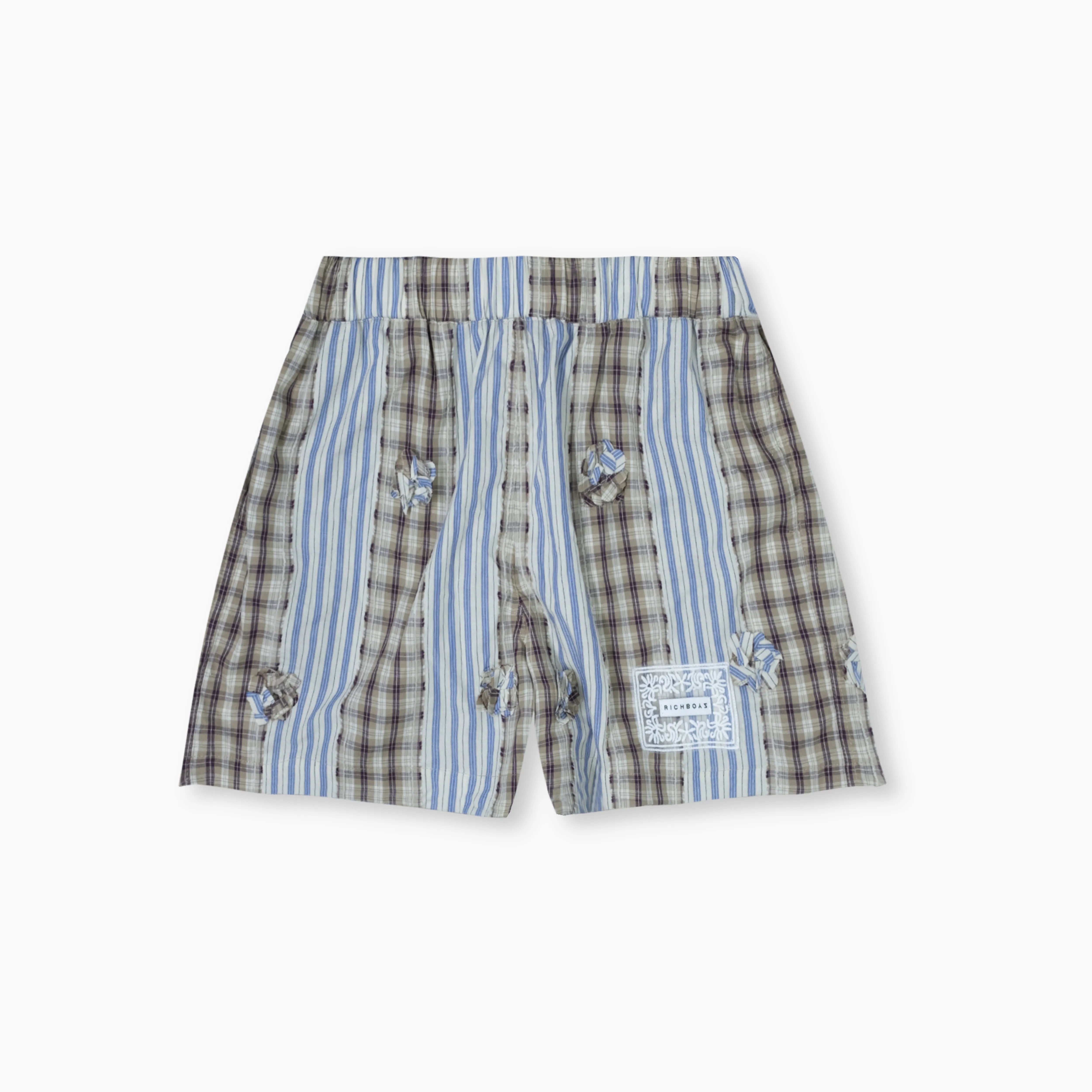Boxers Plaid - Sky