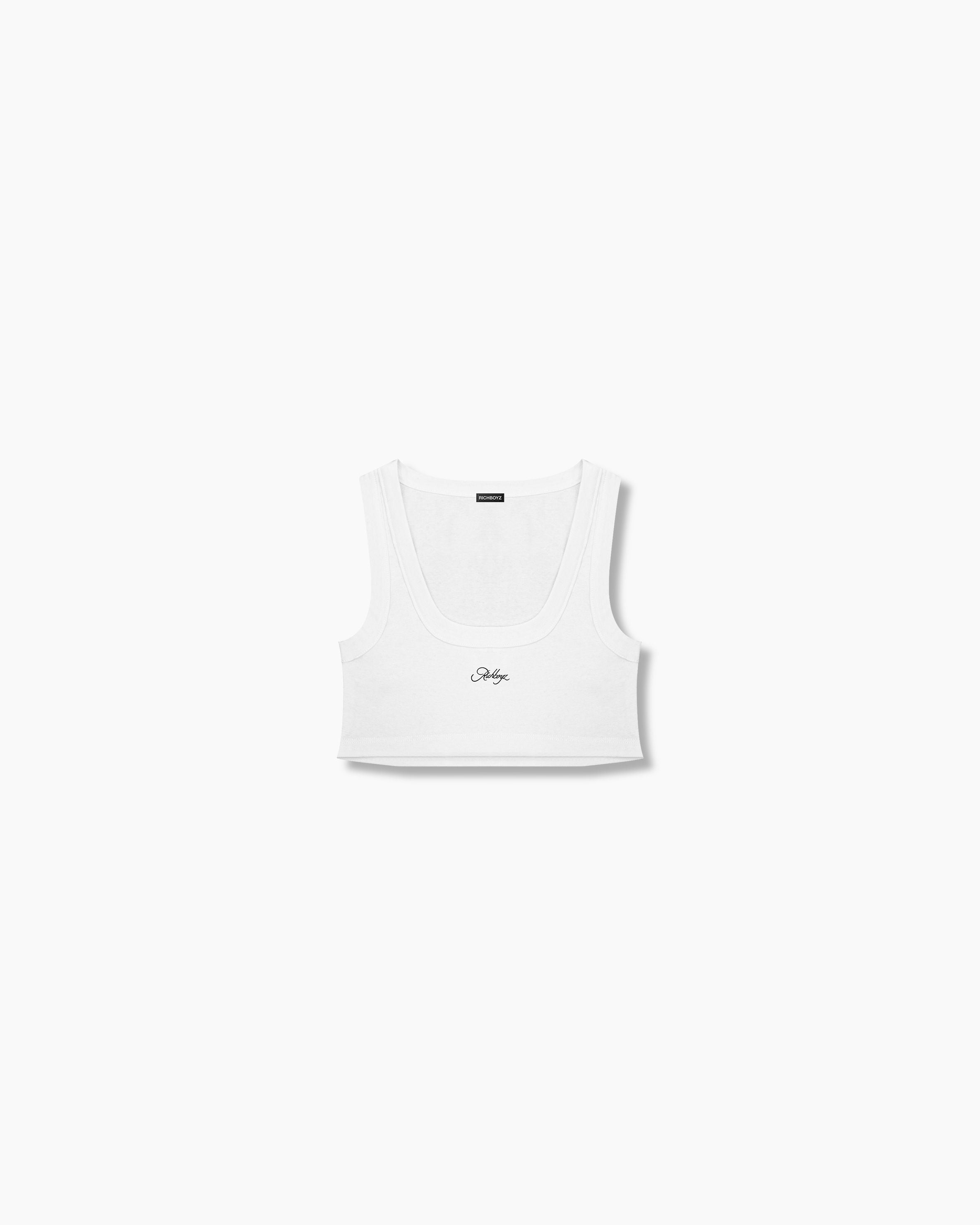 Cotton Rib Tank Top Women - Ceramic