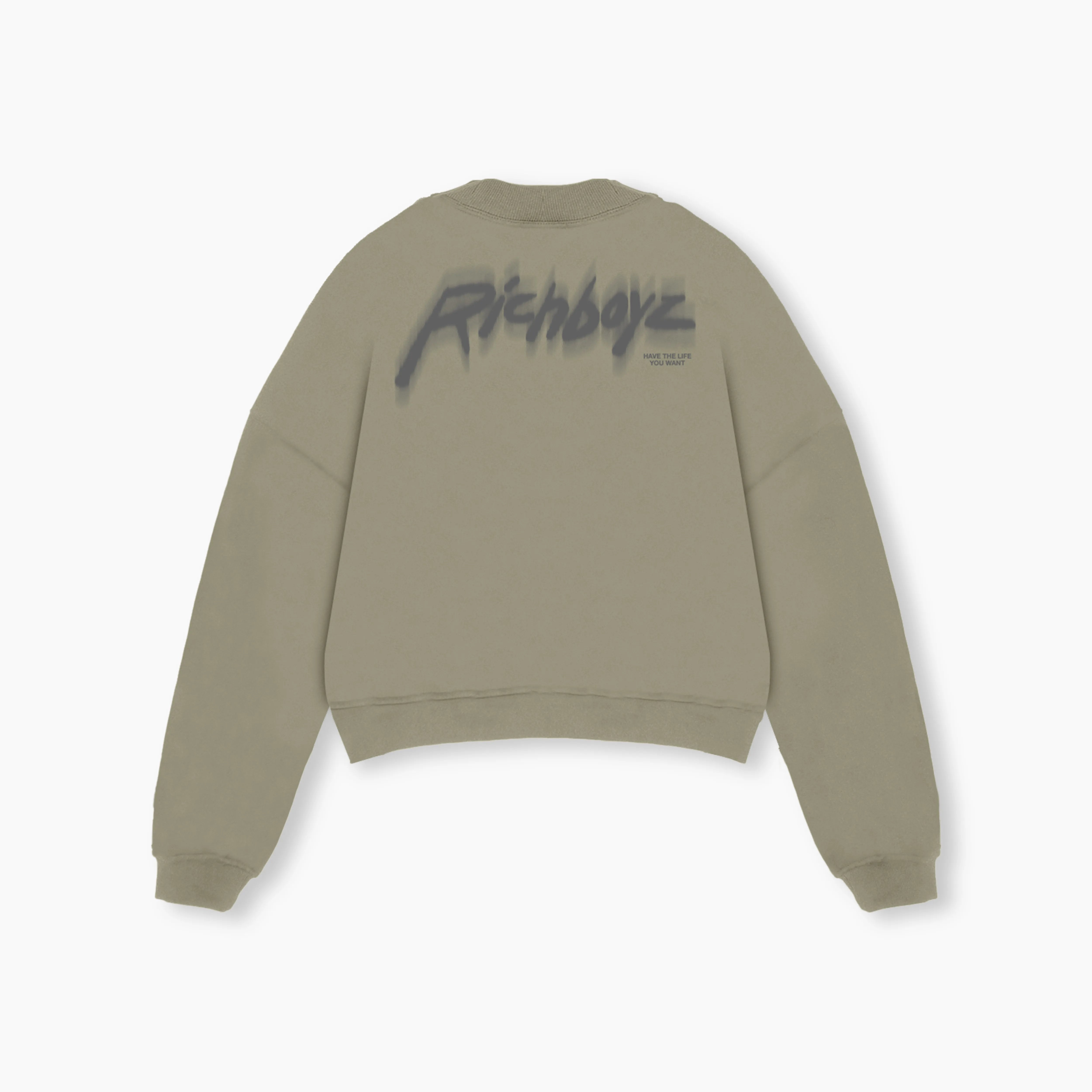 CROPPED SWEATER - DESERT