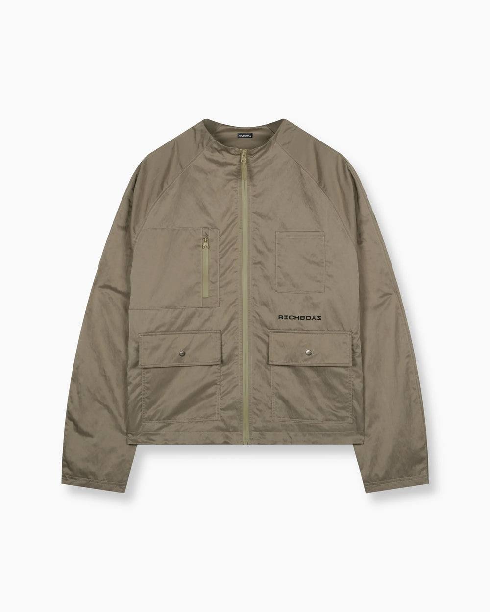 Cargo Zip Sweater - Dune