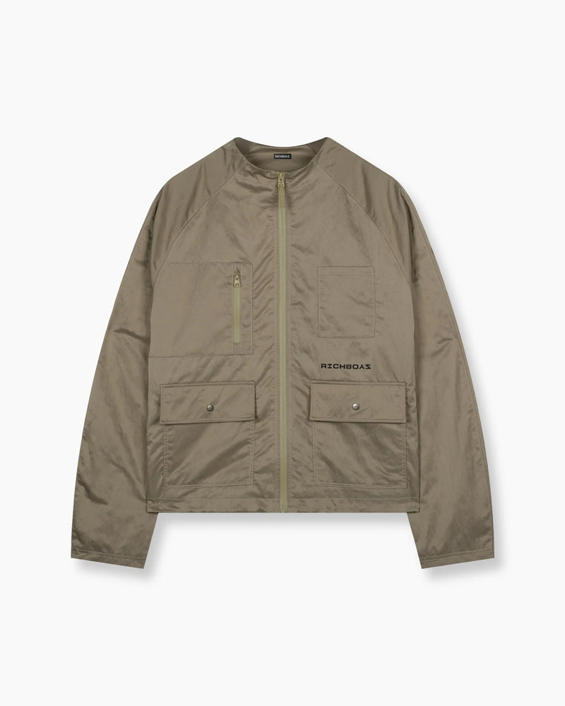 Cargo Zip Sweater - Dune