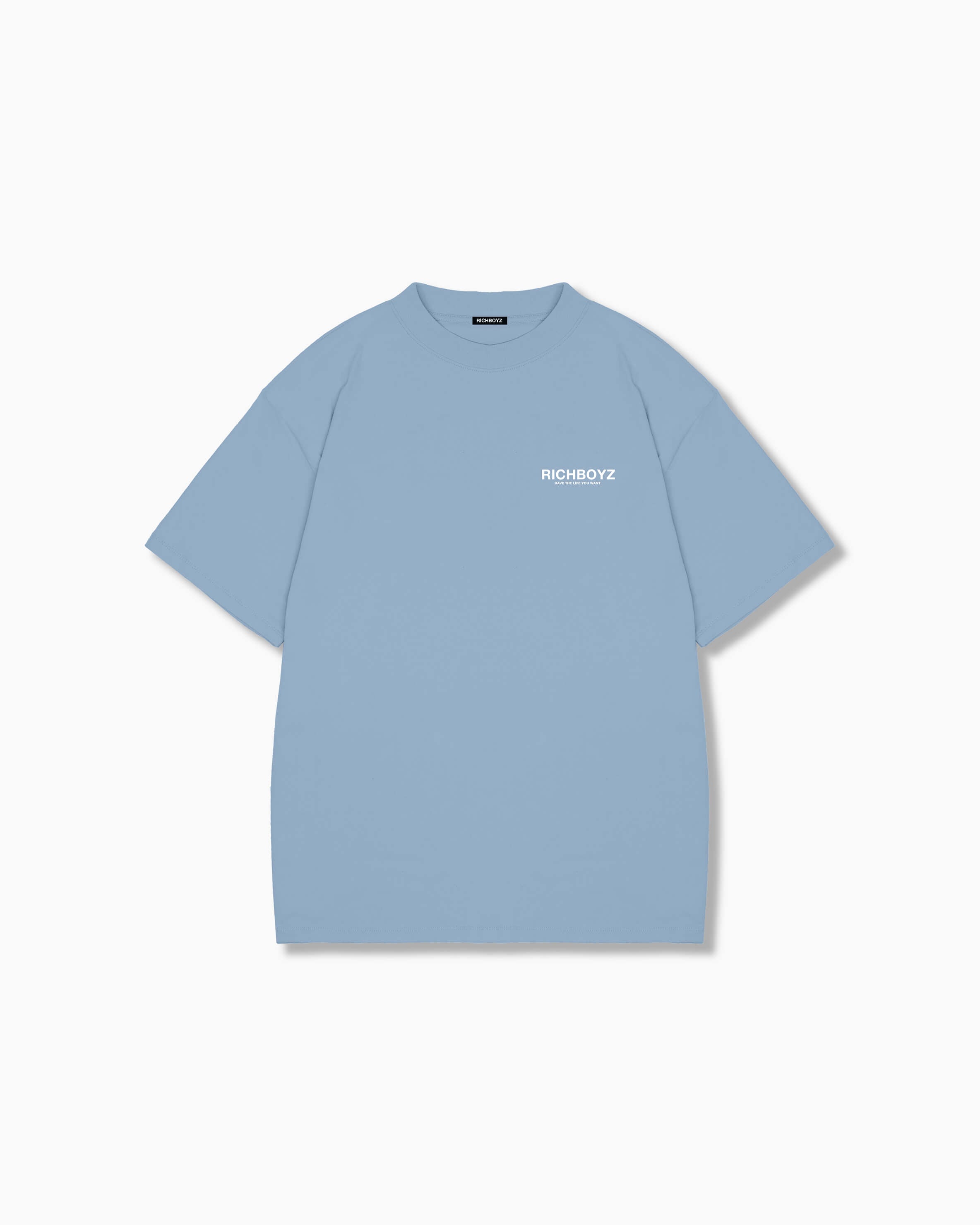 DROP SHOULDER TEE POWDER BLUE