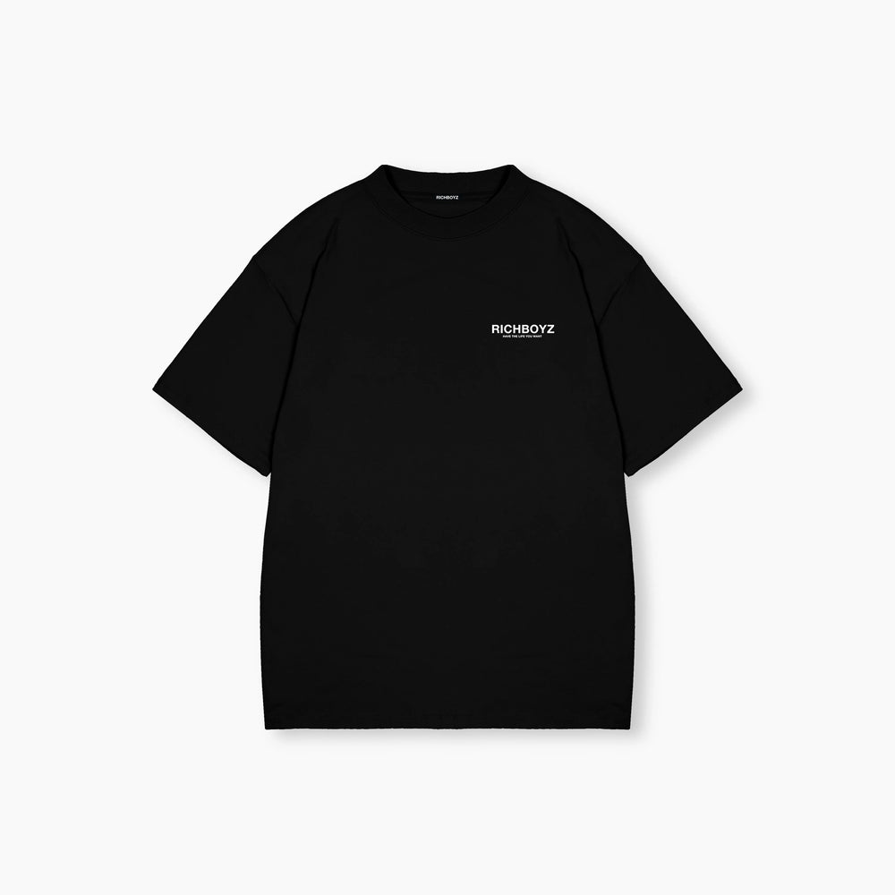 Drop Shoulder Tee - Classic Black