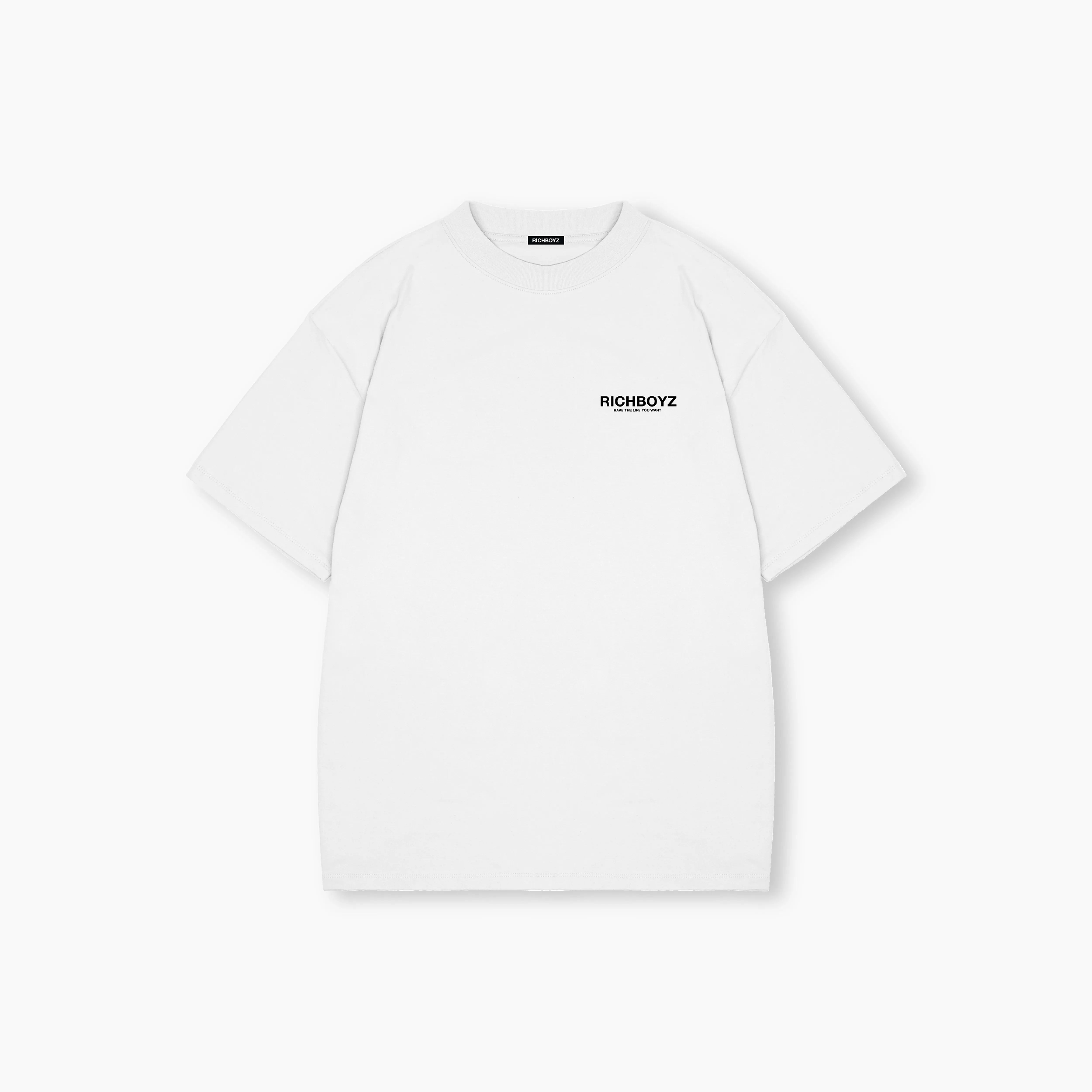 Drop Shoulder Tee - Classic White