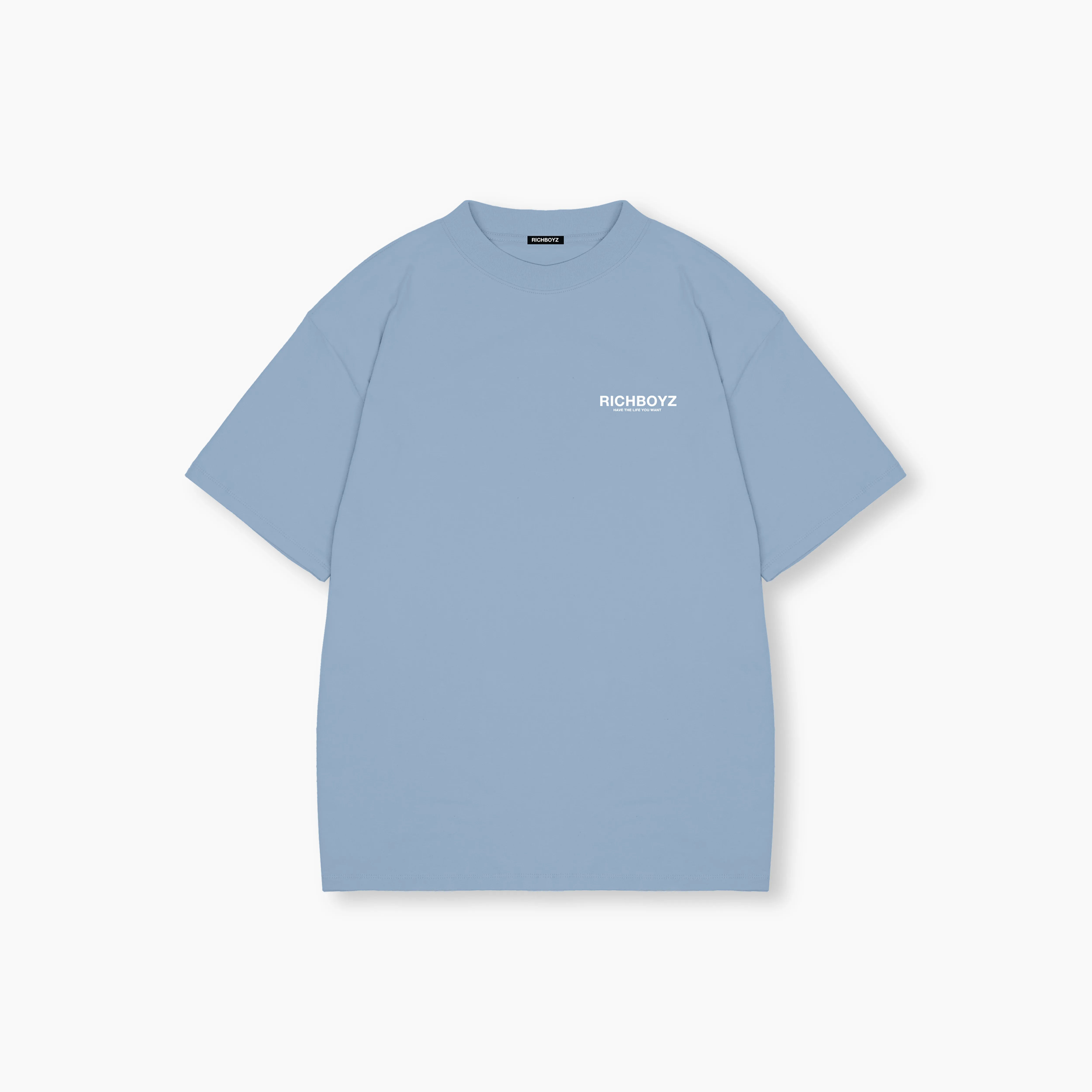 Drop Shoulder Tee - Powder Blue