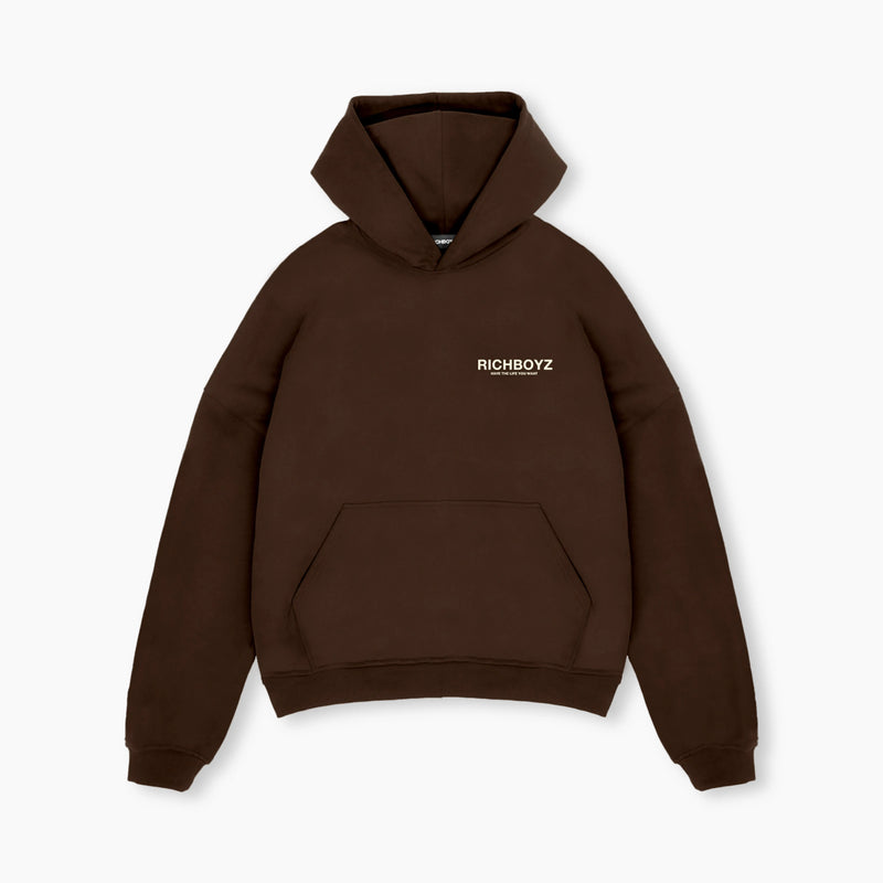 Hoodie - Choco Brown