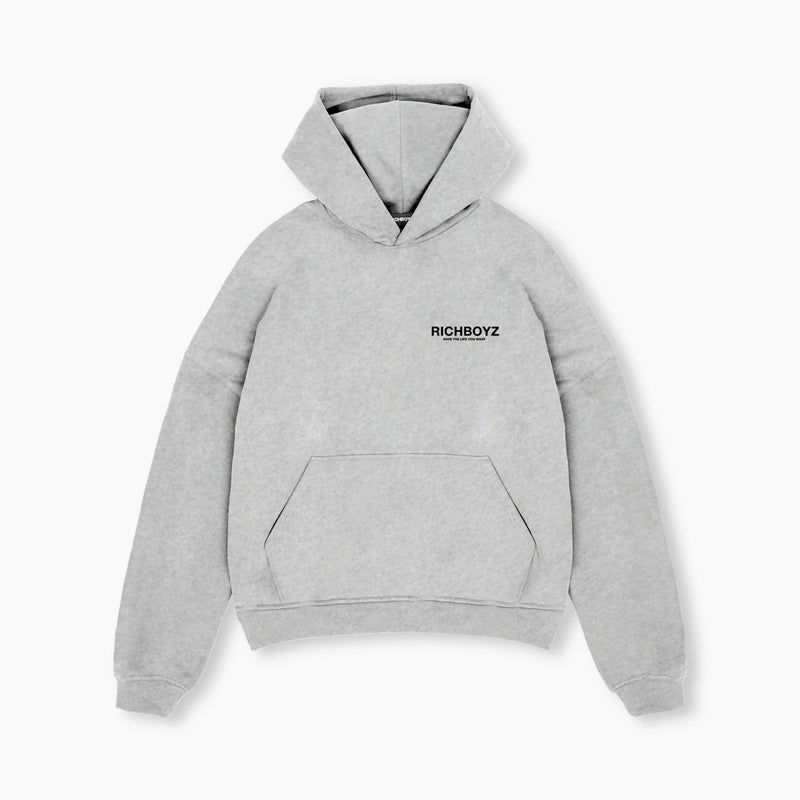 Hoodie - Stone gray