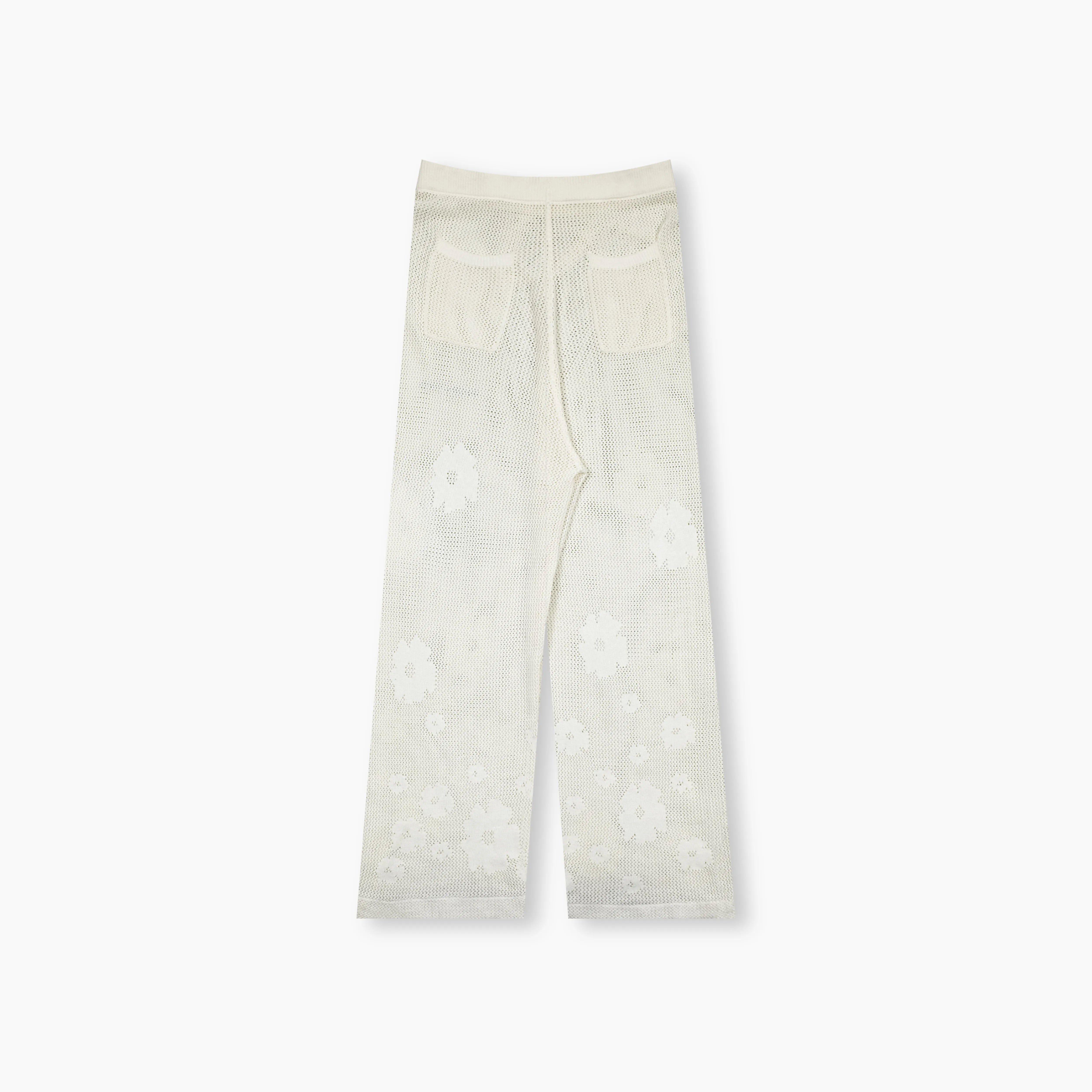 Hollow Out Pants - Off White