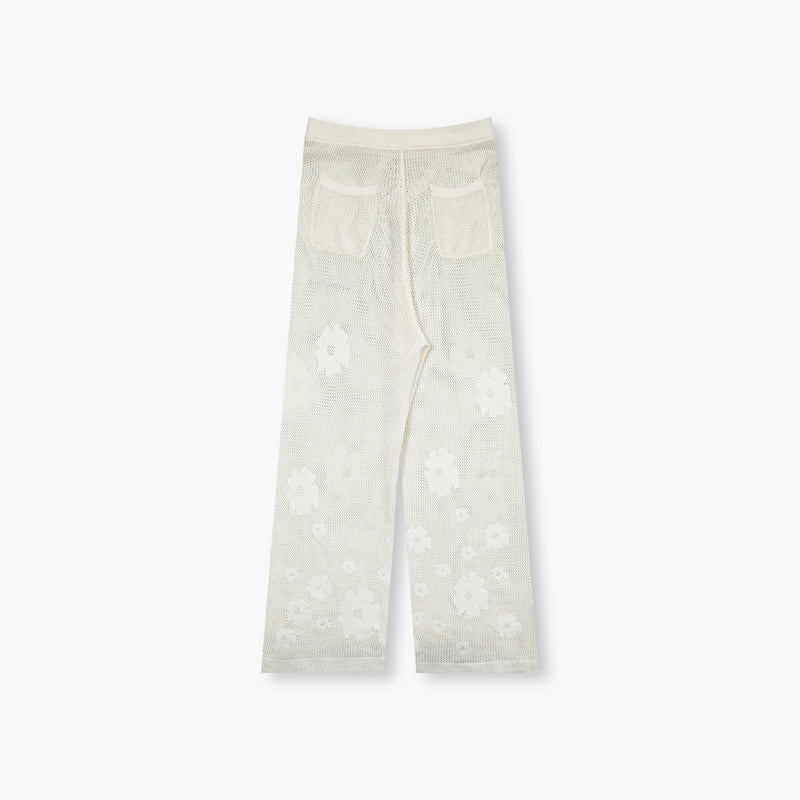 Hollow Out Pants - Off White