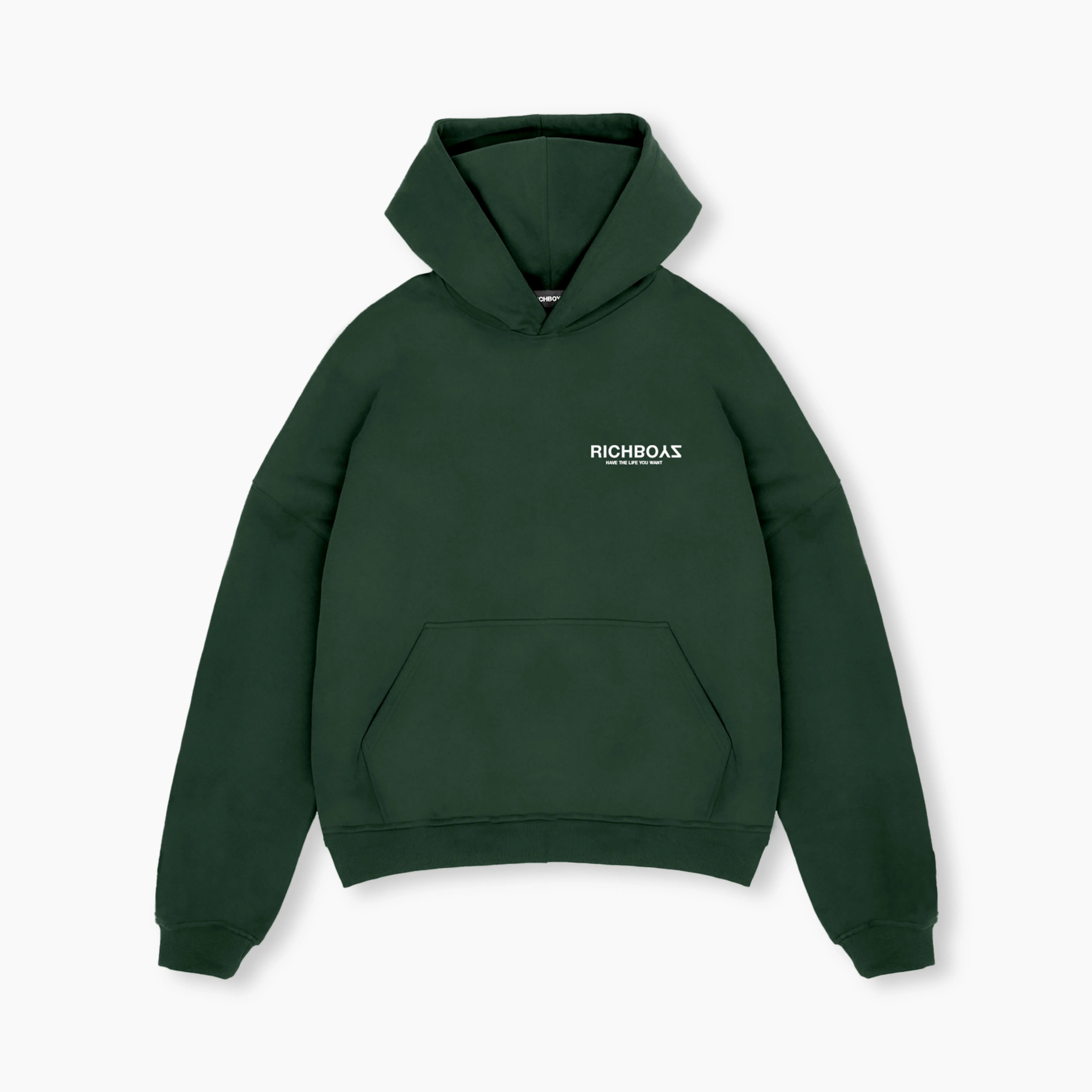 Hoodie - Hunter Green