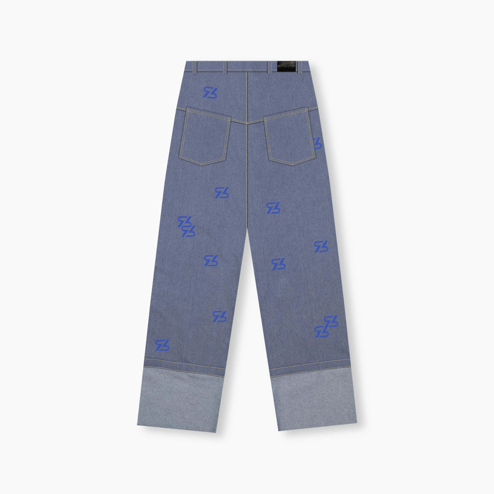 Inverse Denim Pants - Blue
