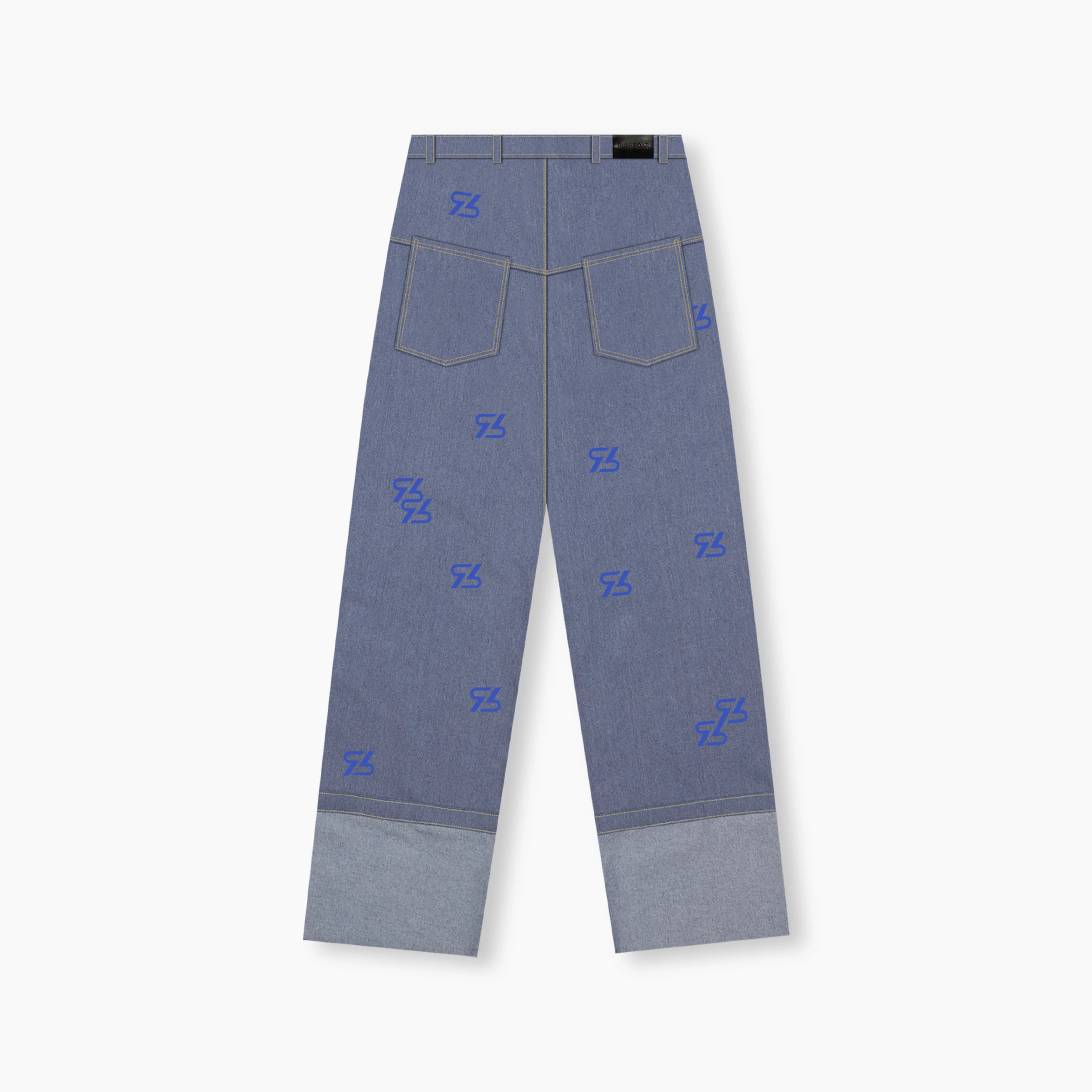 Inverse Denim Pants - Blue