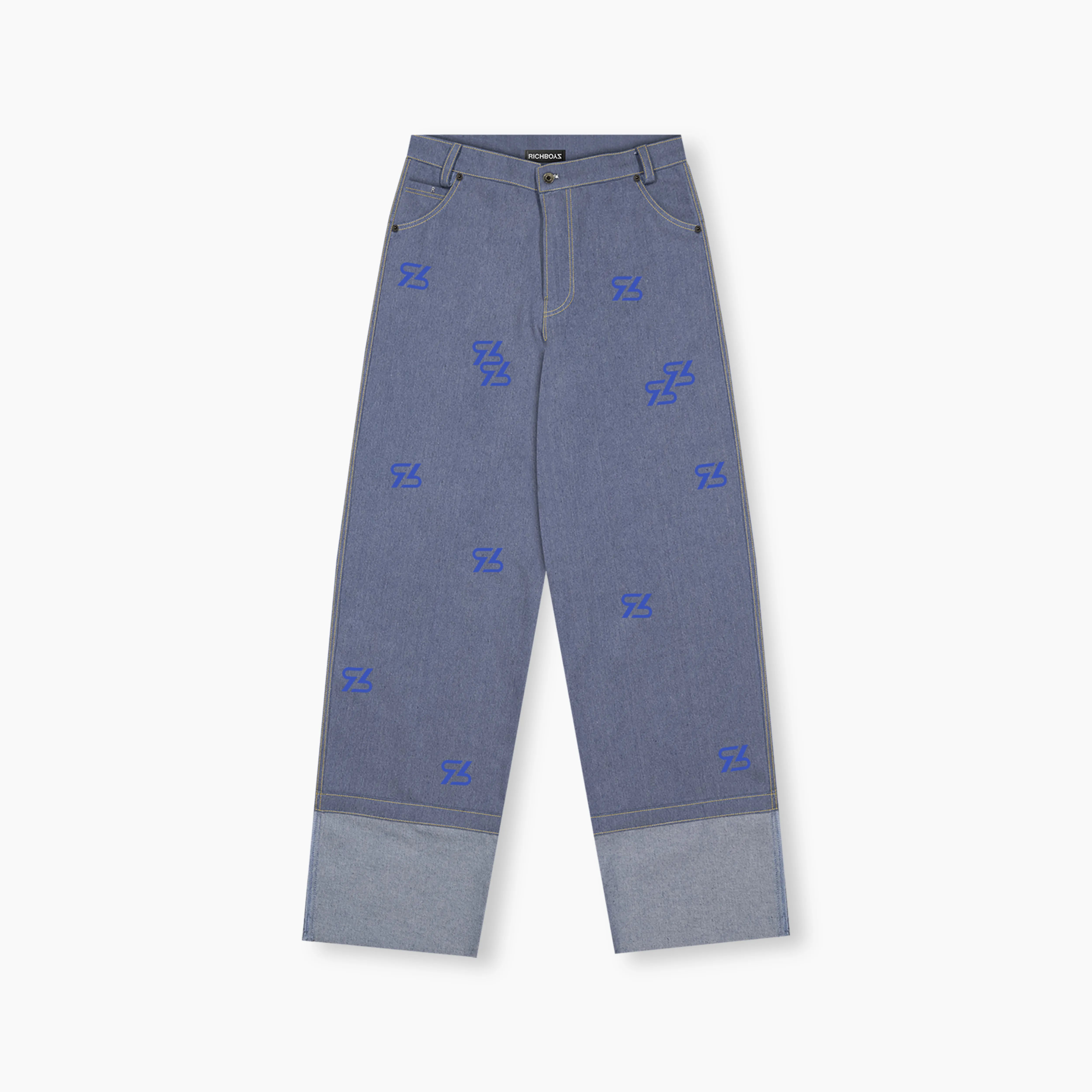 Inverse Denim Pants - Blue