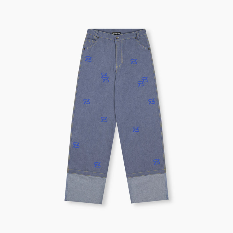 Inverse Denim Pants - Blue