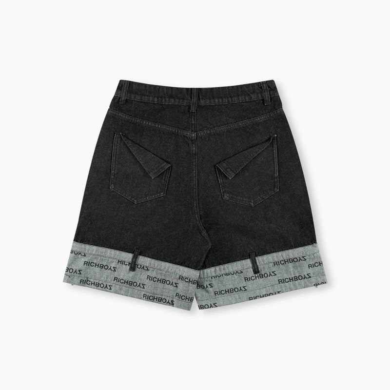 Inverse Denim Short - Shadow