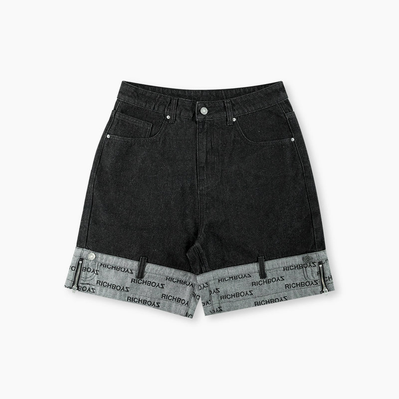 Inverse Denim Short - Shadow
