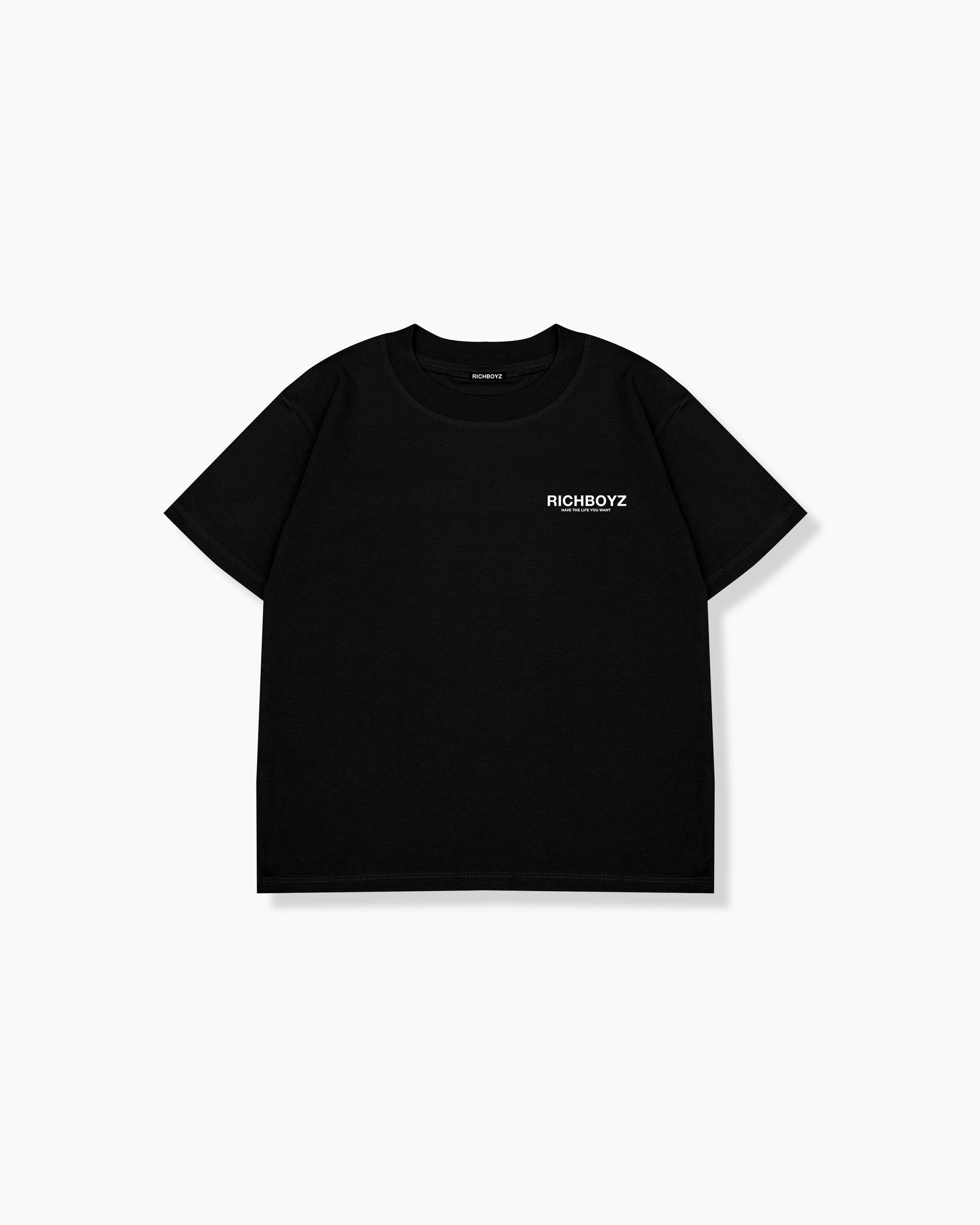 KIDZ RELAXED DROP SHOULDER TEE - CLASSIC BLACK