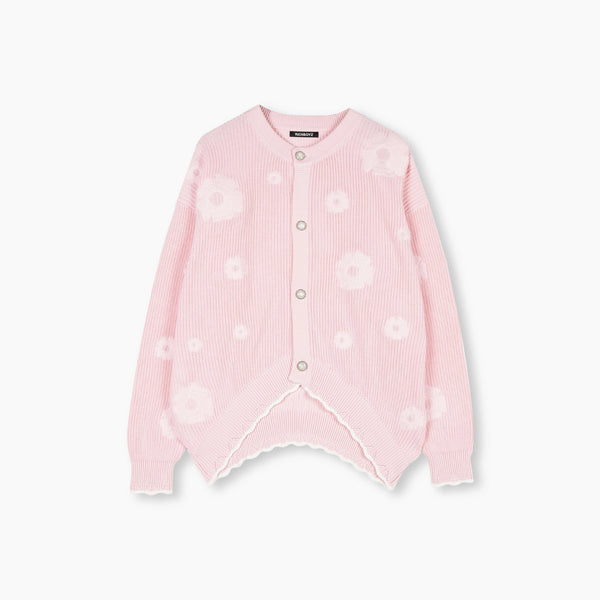 Knitted Cardigan - Pink