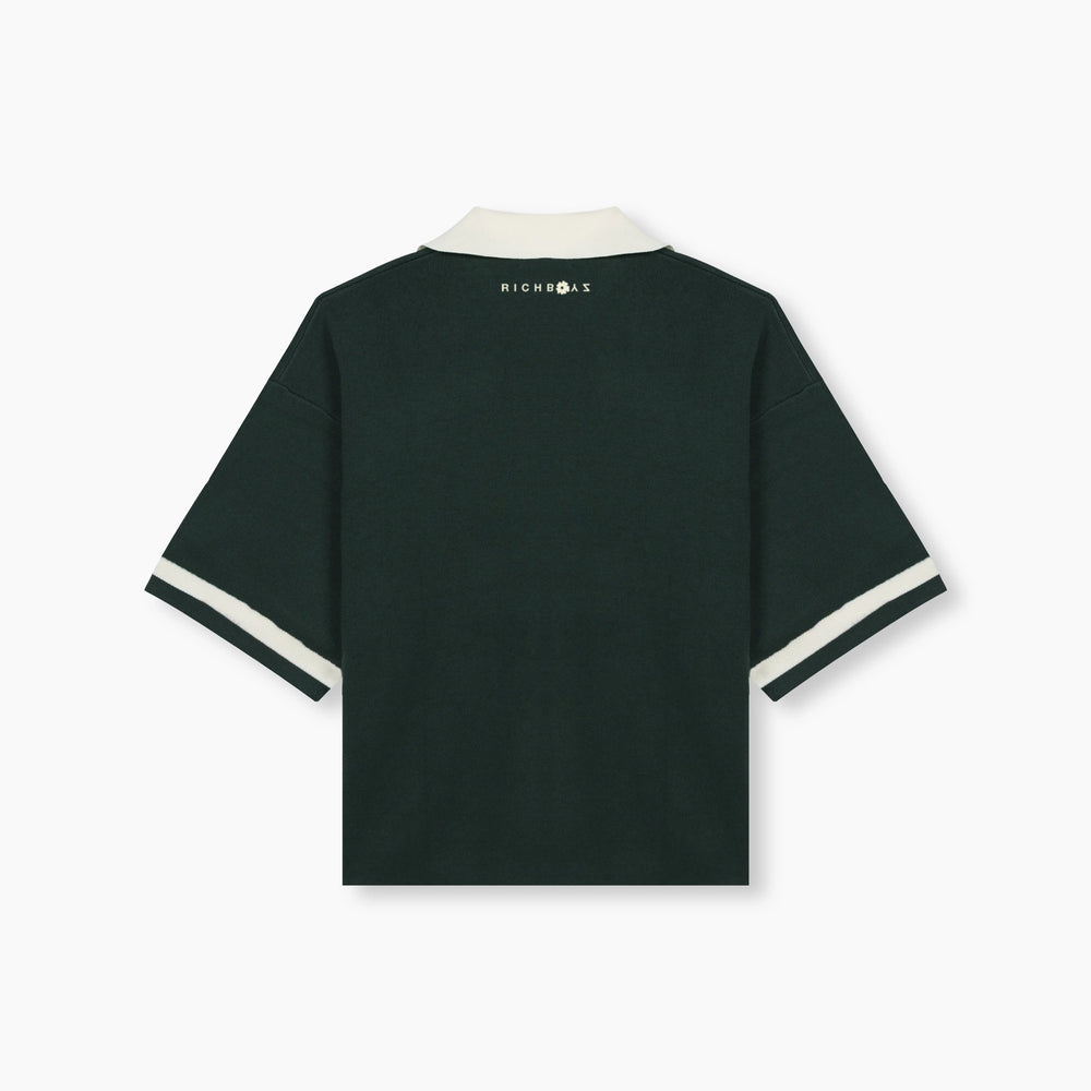 Knitted Polo - Leaf