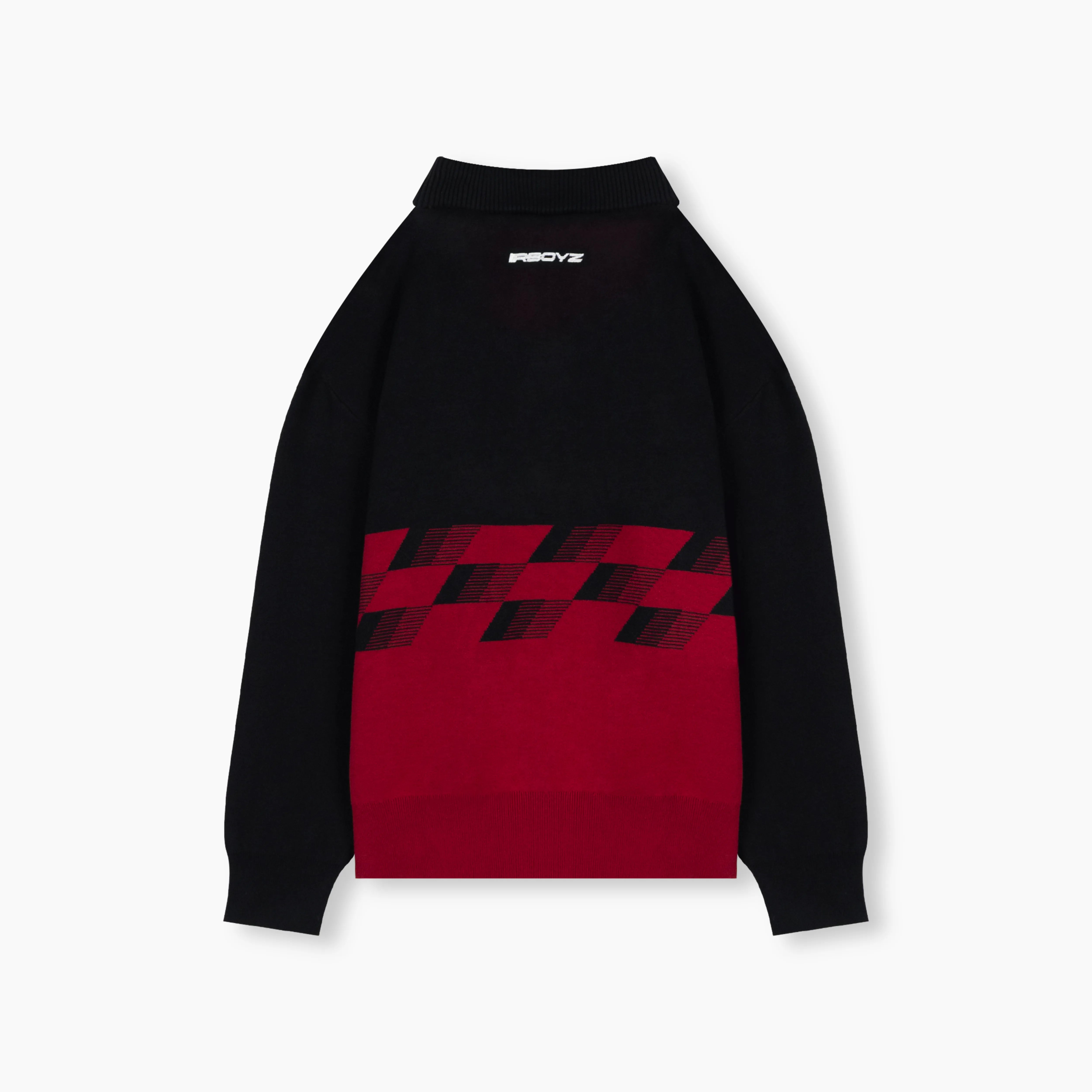 Quarter Zip Knit Pullover