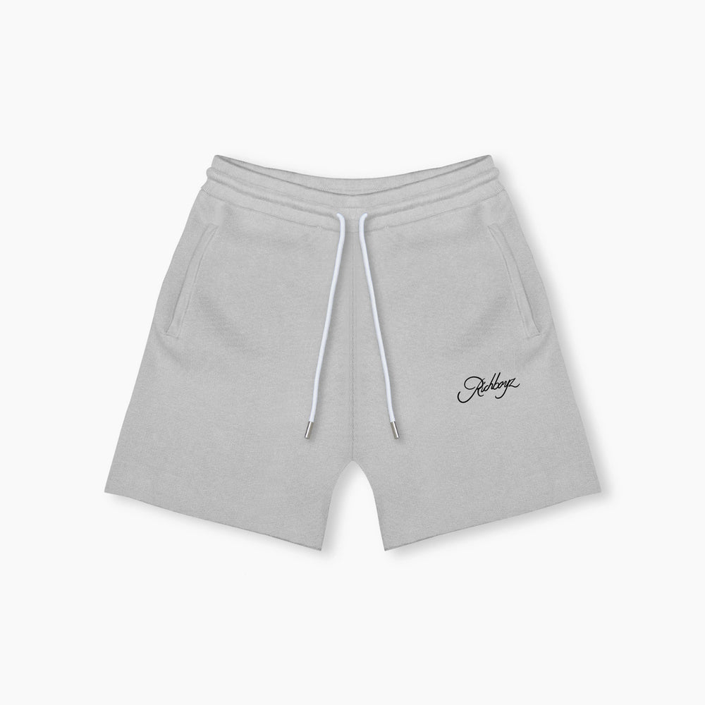 Knitted Shorts - Pebble