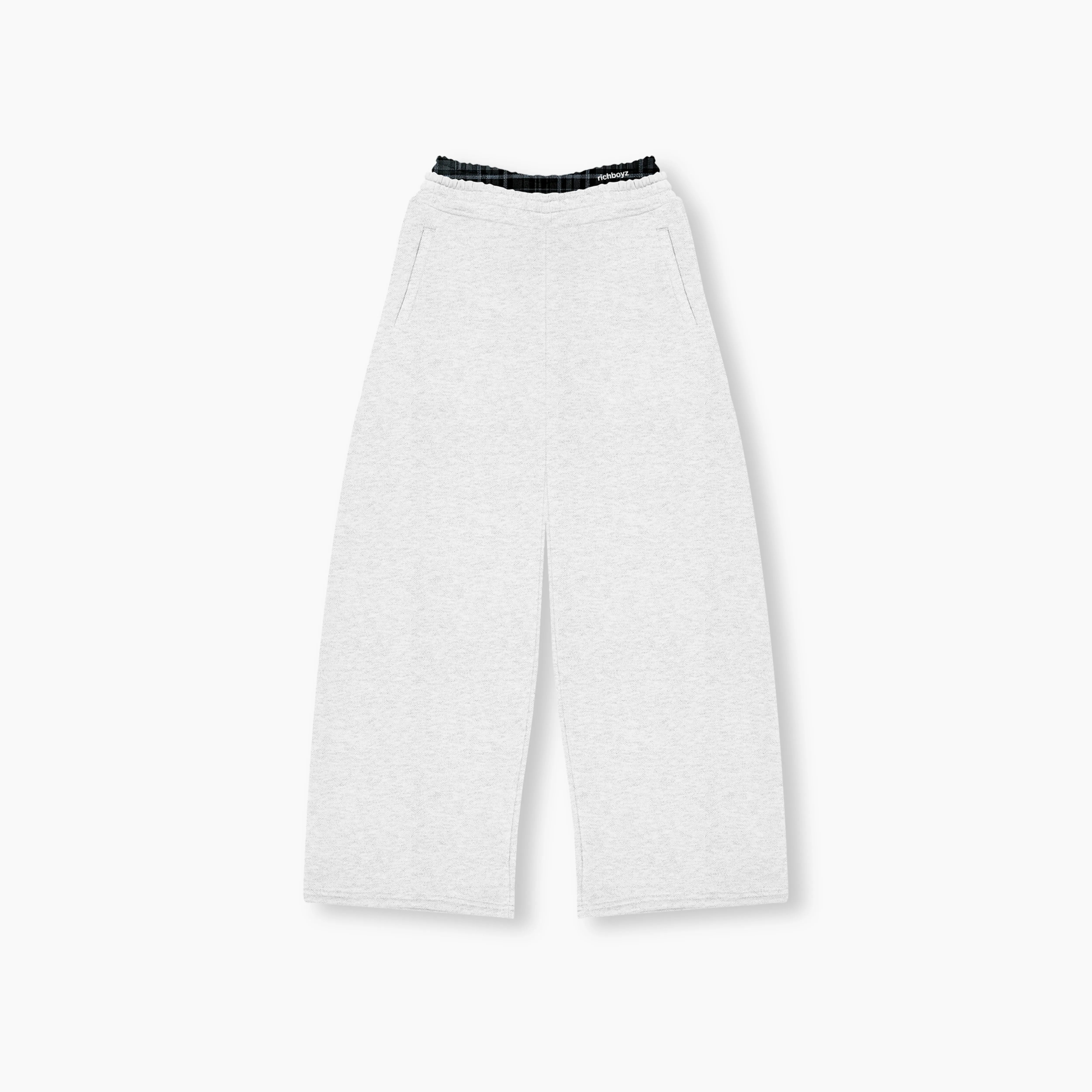 Dual Wide Leg Sweatpants - Nobel
