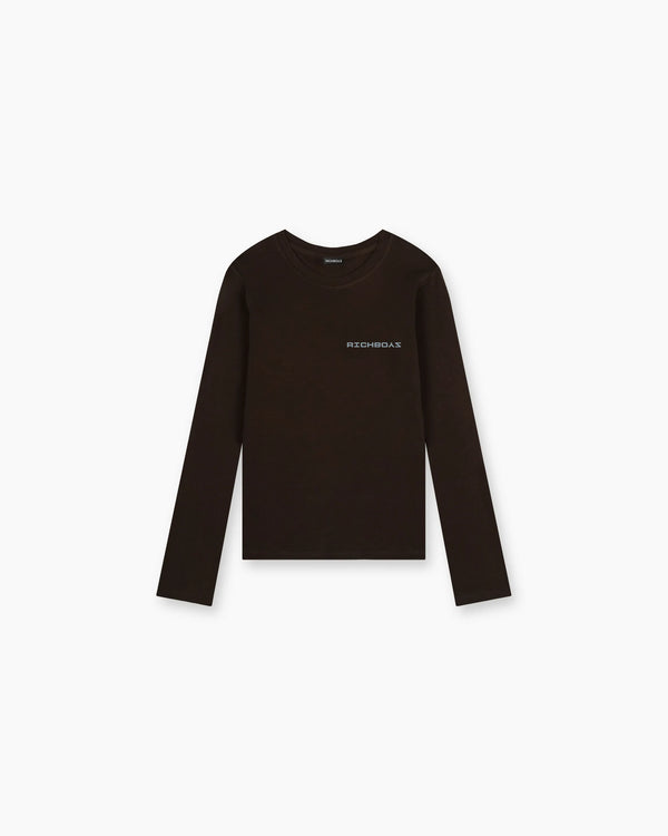 Long Sleeve Tee - Brown