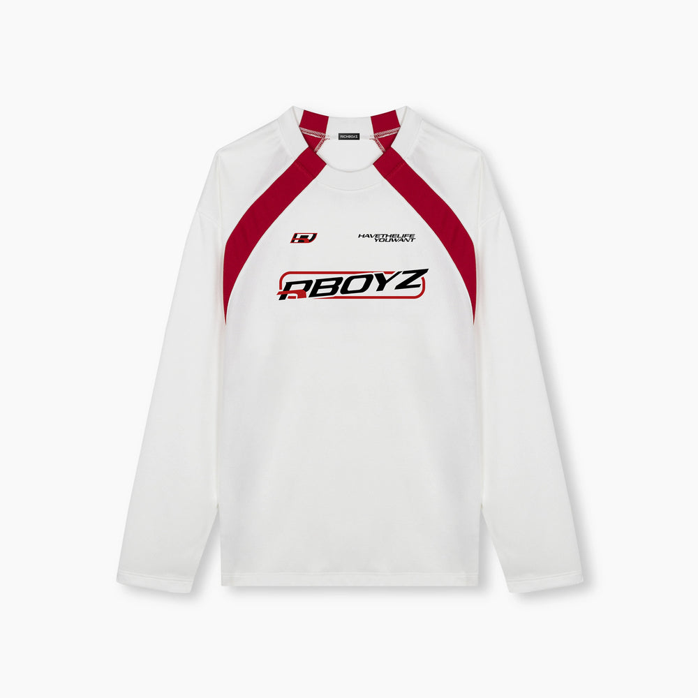 Jersey Long Sleeve - White