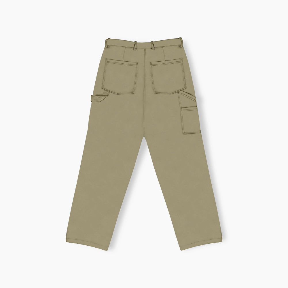 PAINTER PANTS - DUNE