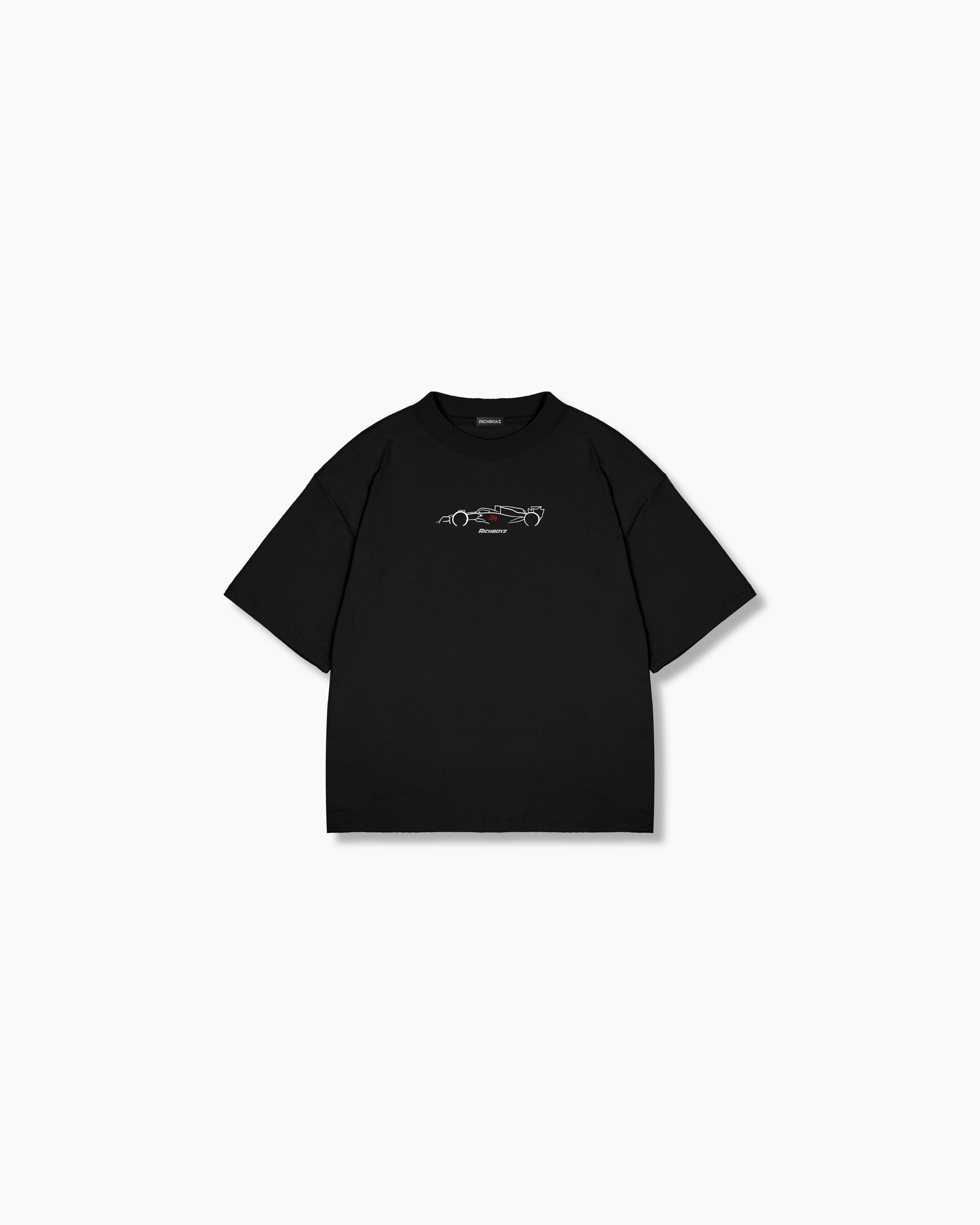 Premium Box Tee - Racing Black