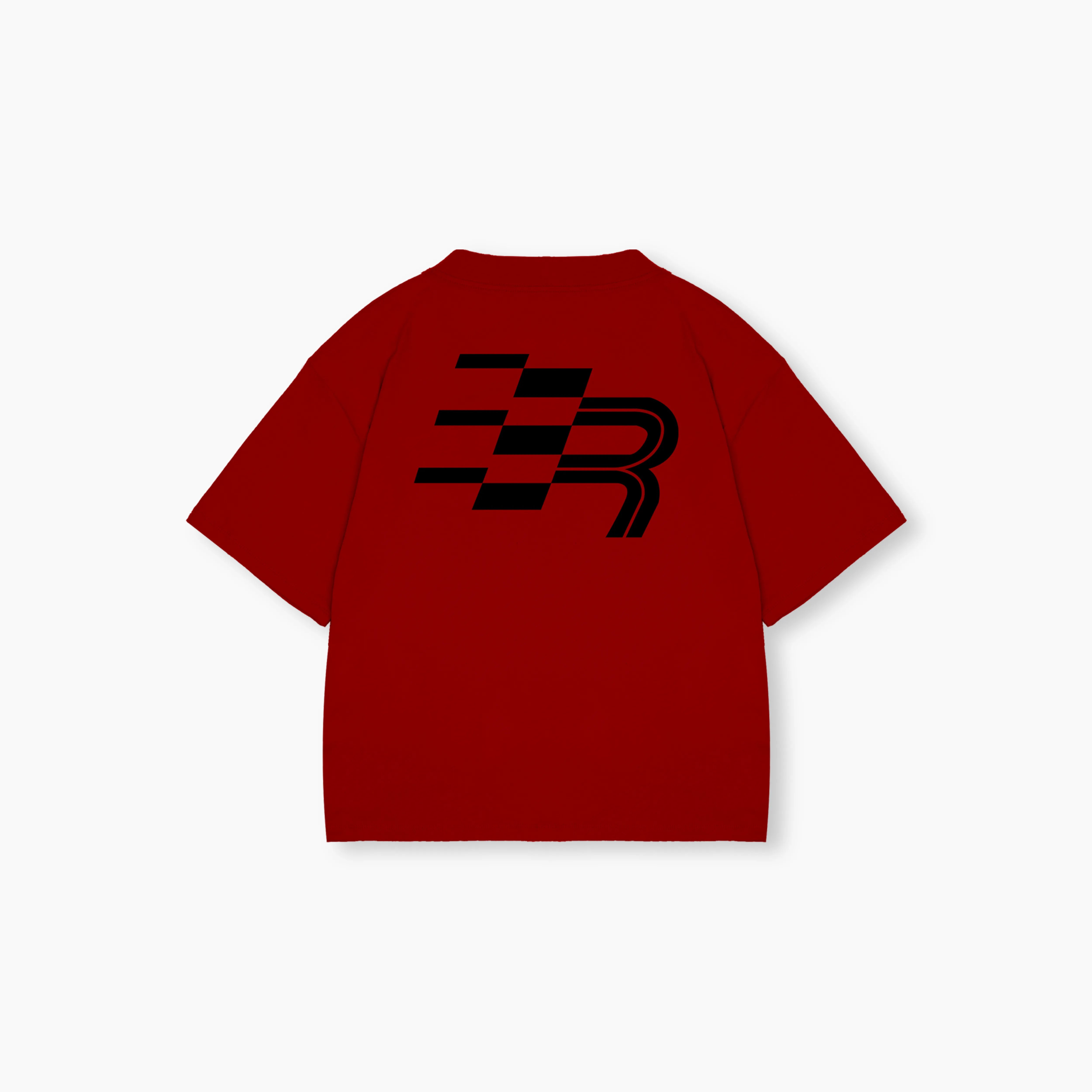 Premium Box Tee - Chili Red