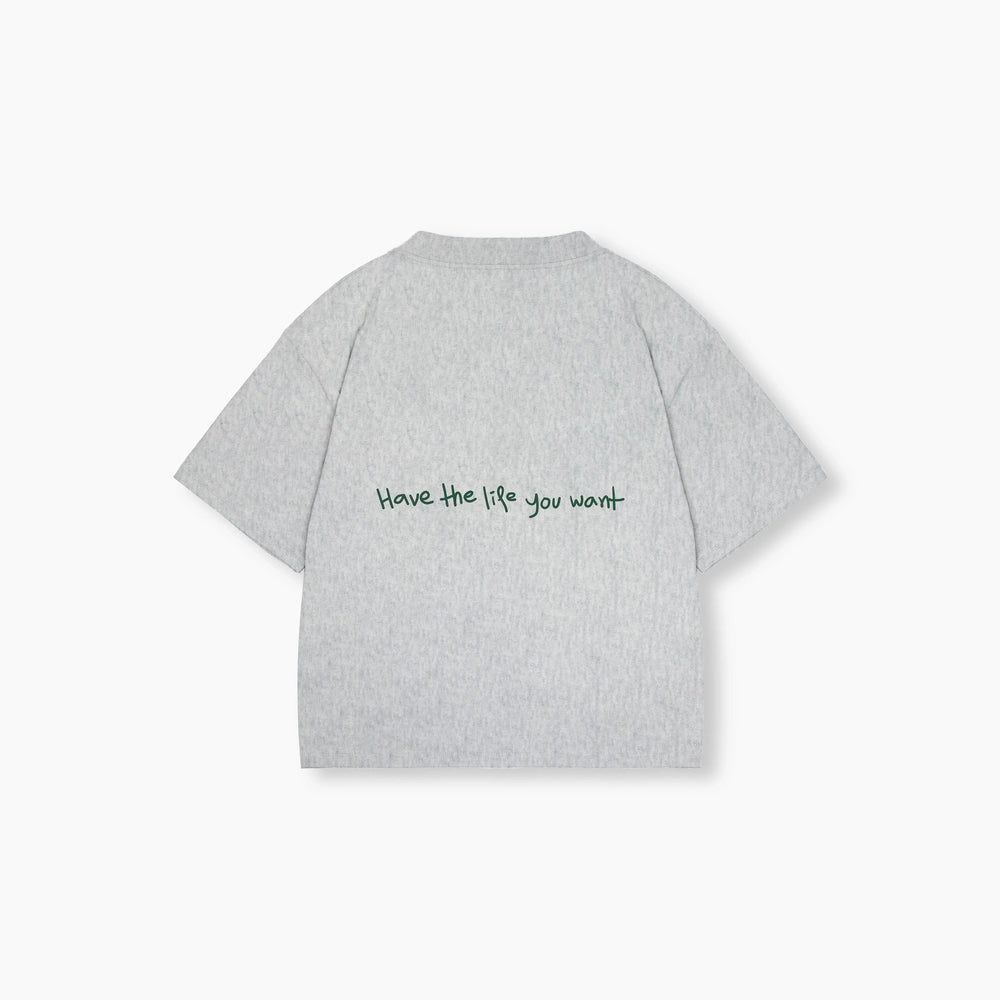 Premium Box Tee - Gray
