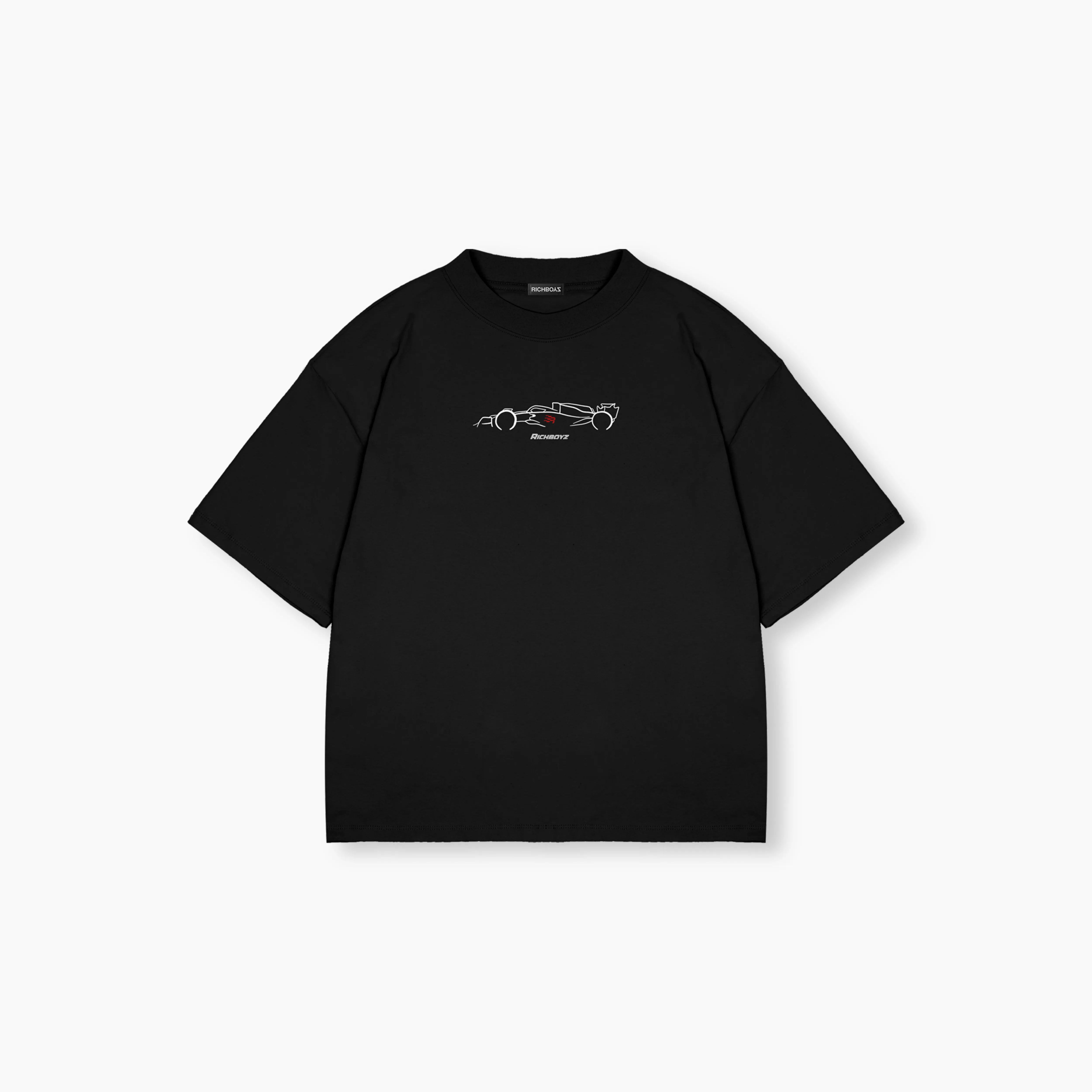 Premium Box Tee - Racing Black