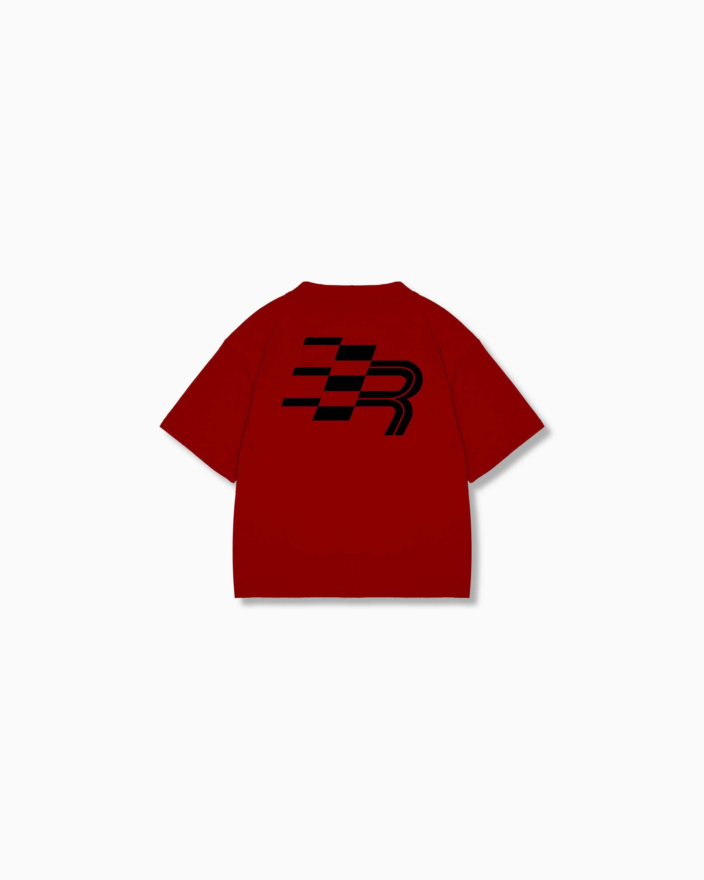 Premium Box Tee - Chili Red