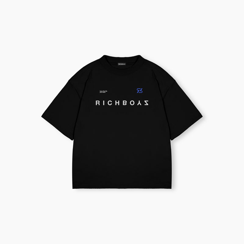 Premium Box Tee Threads - Black