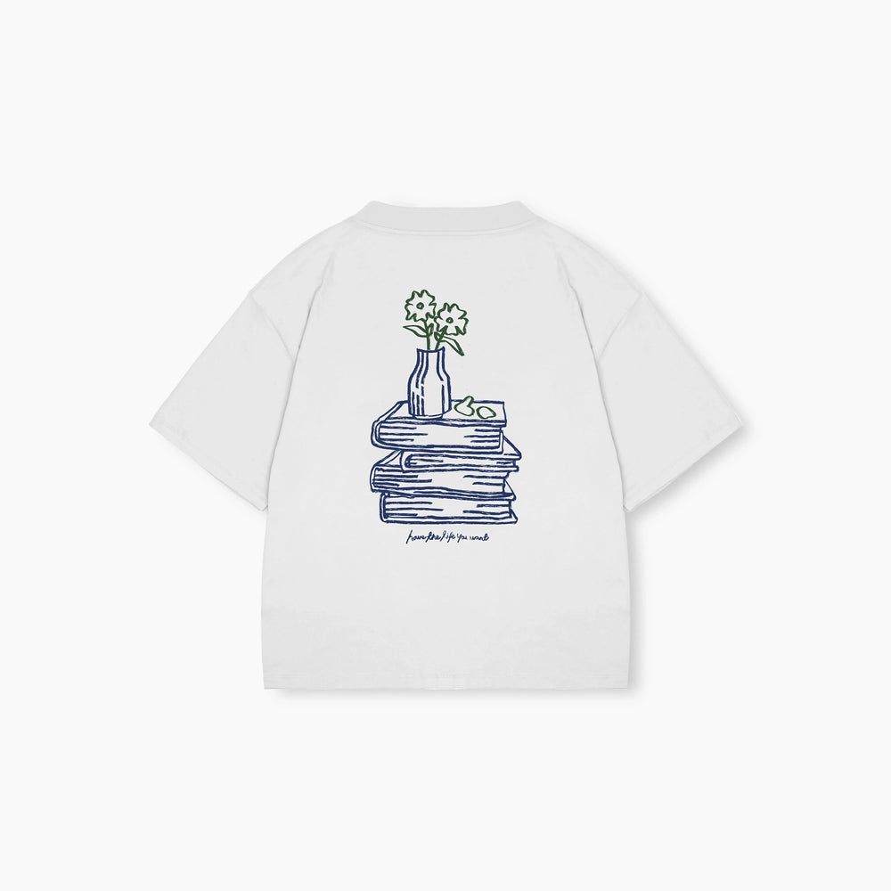 Premium Box Tee - White