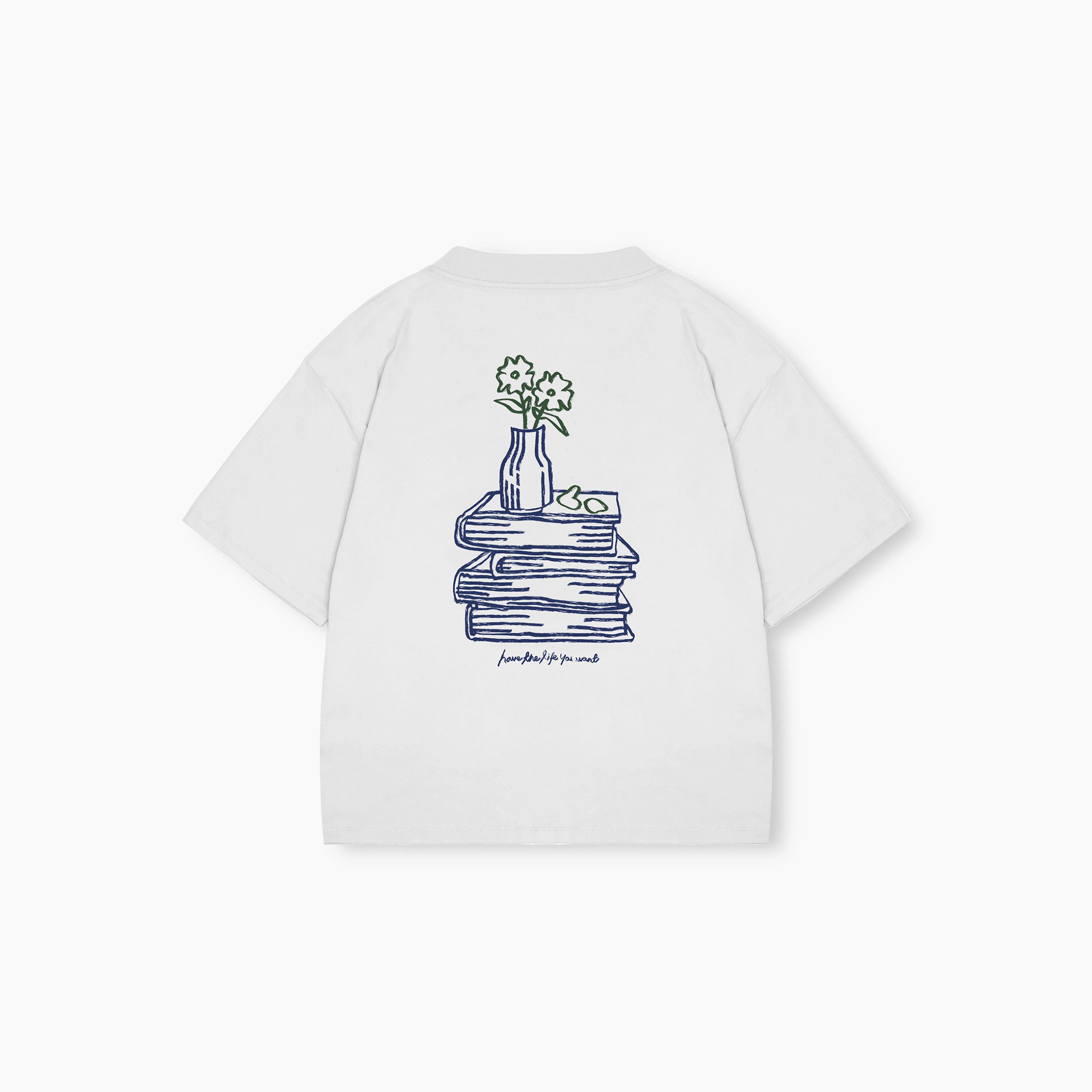 Premium Box Tee - White