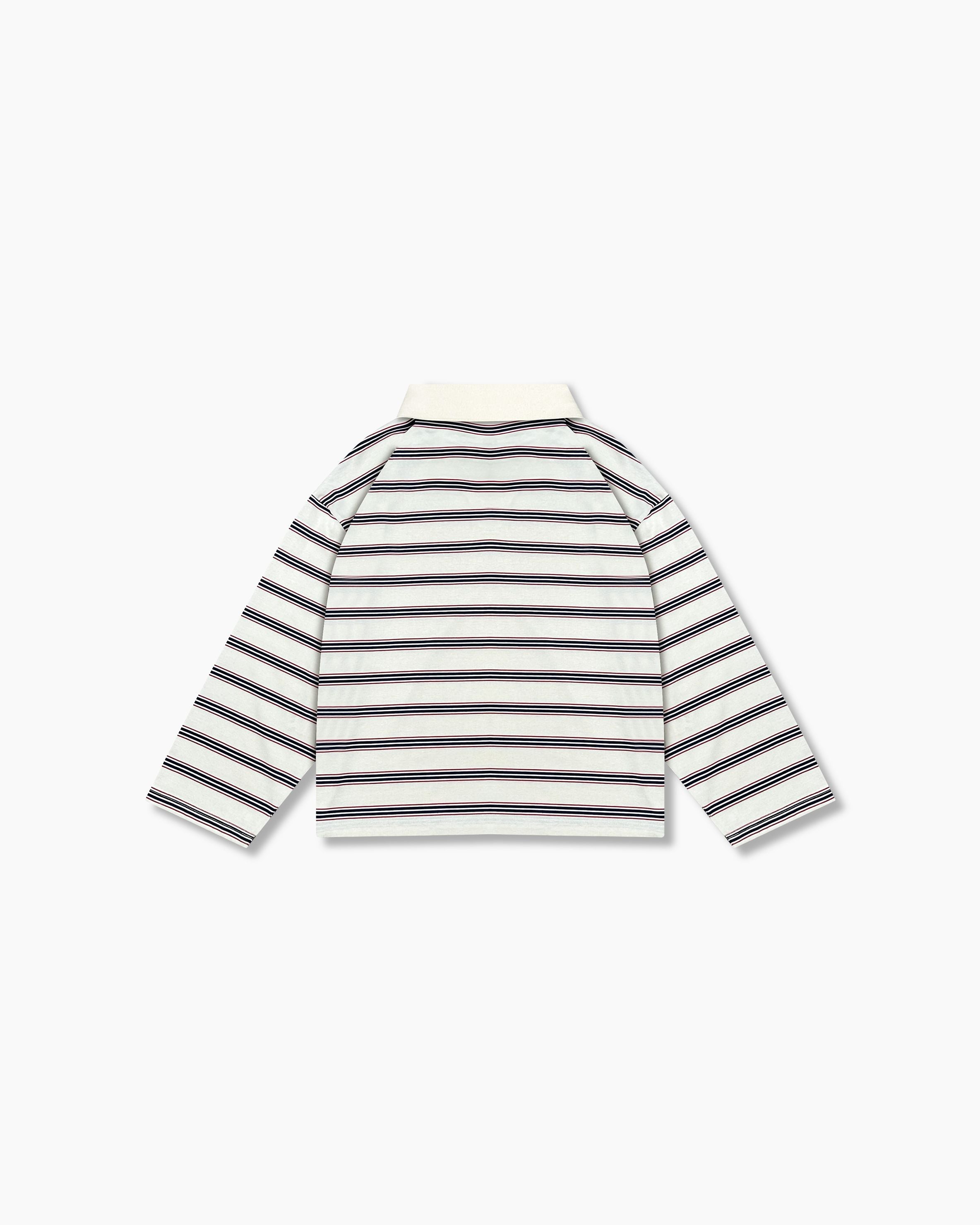 Striped Collared Longsleeves