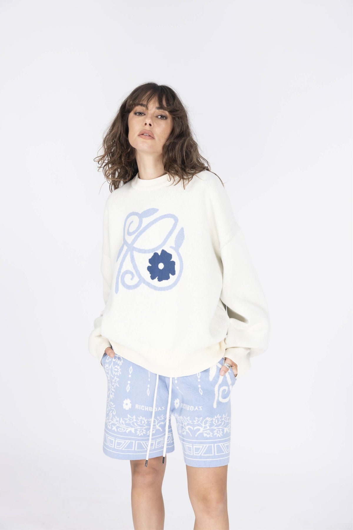 Porcelain Silk Short