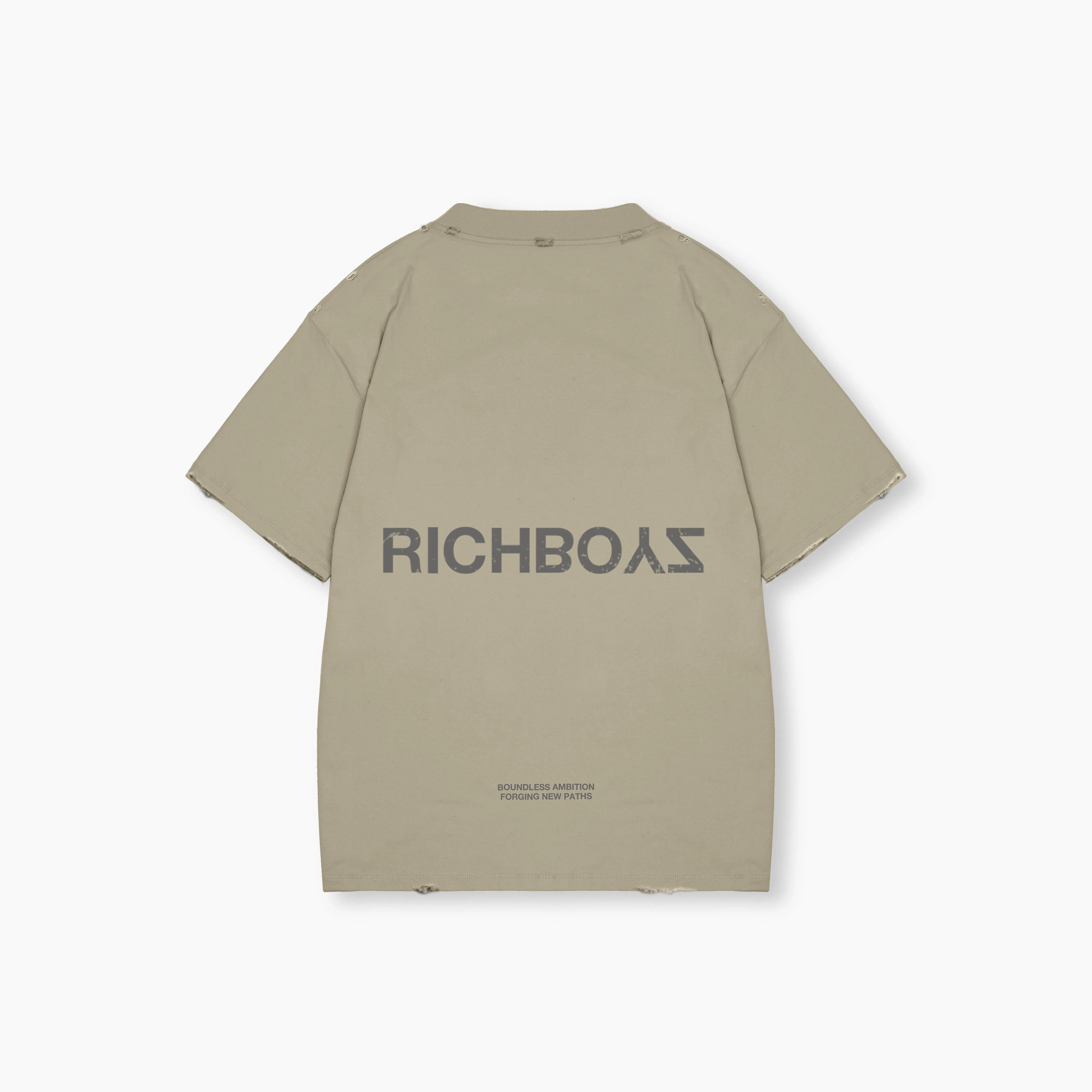 Relaxed Drop Shoulder Tee - Dune