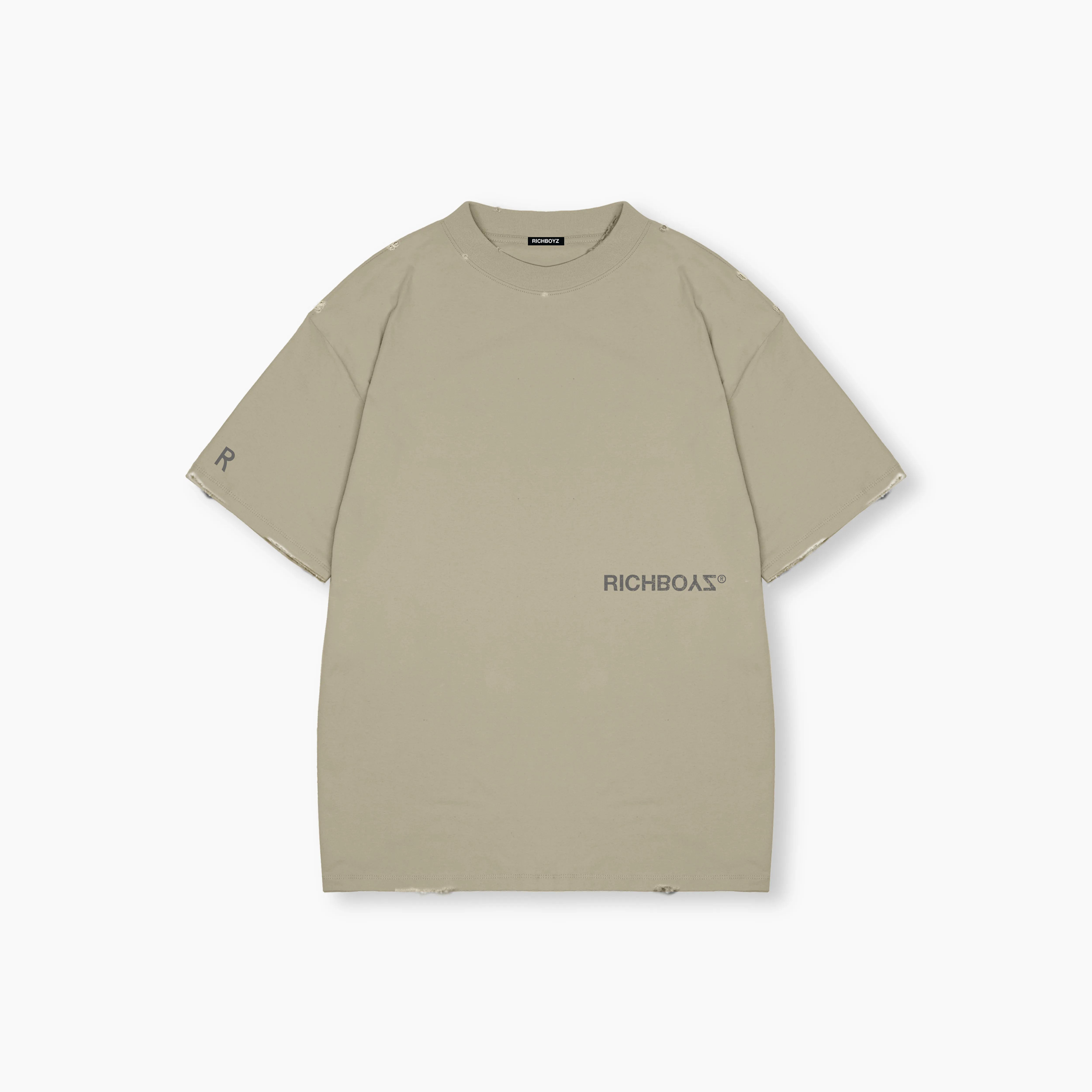 Relaxed Drop Shoulder Tee - Dune