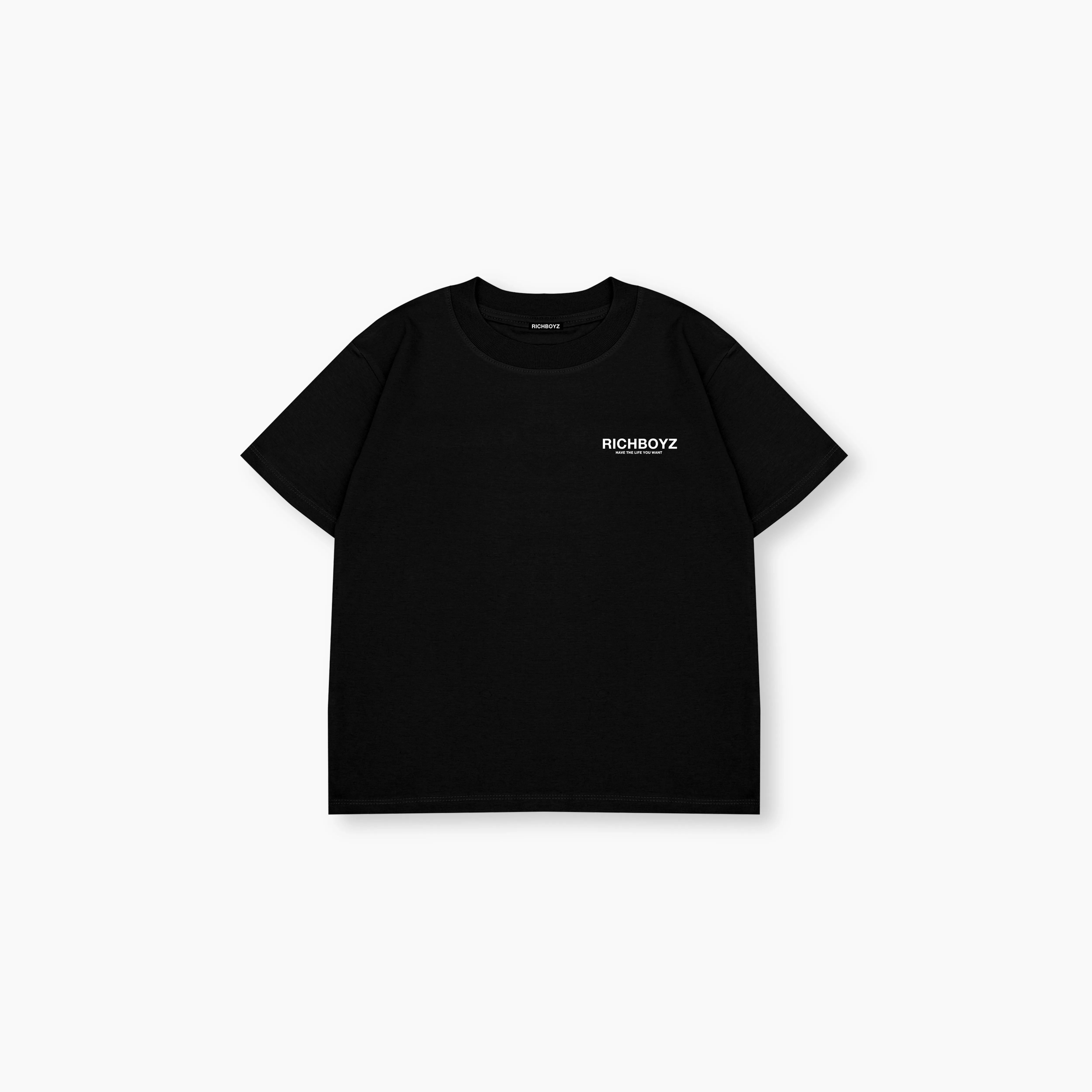 Kidz Relaxed Drop Shoulder Tee - Classic Black