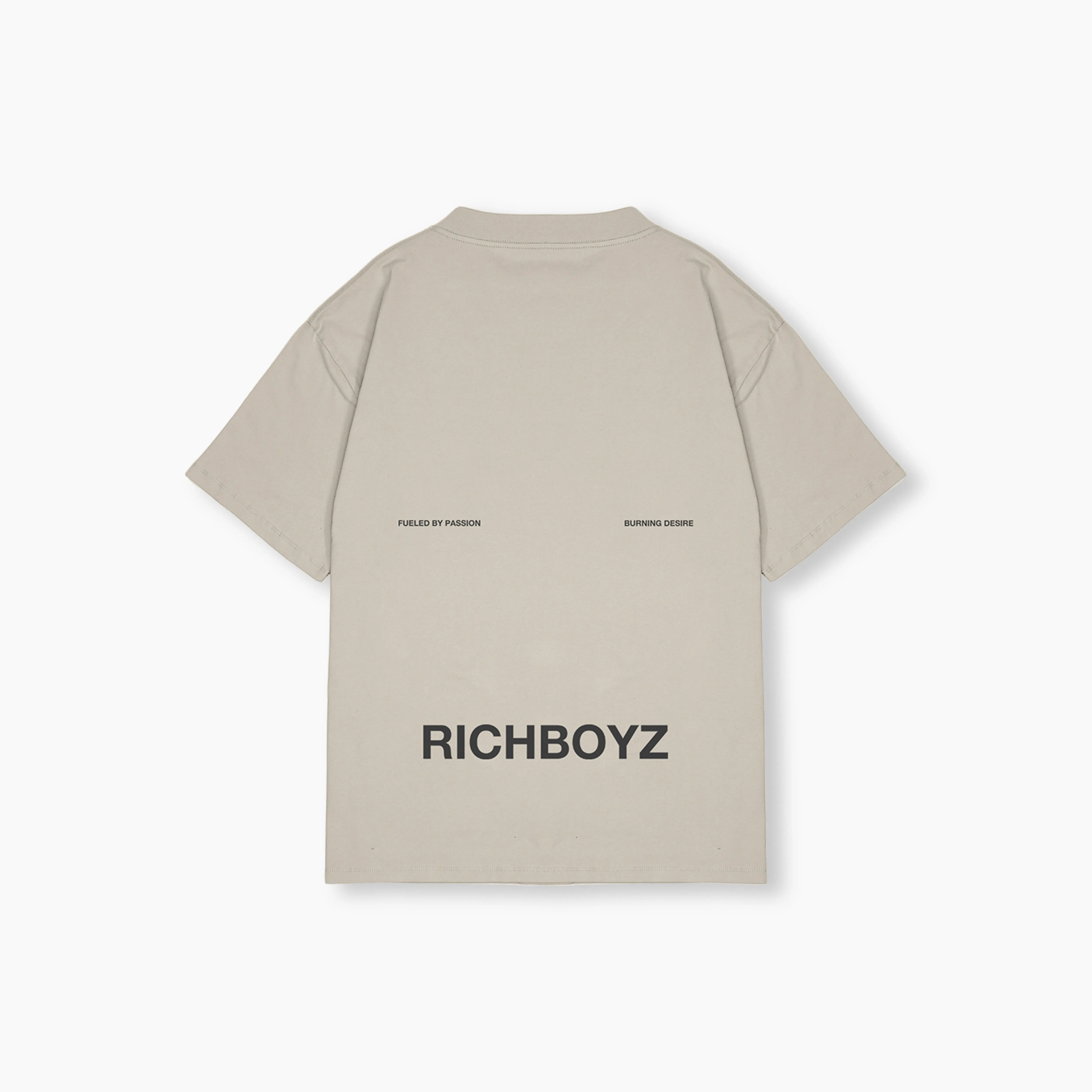 RELAXED DROP SHOULDER TEE - PALE OAK