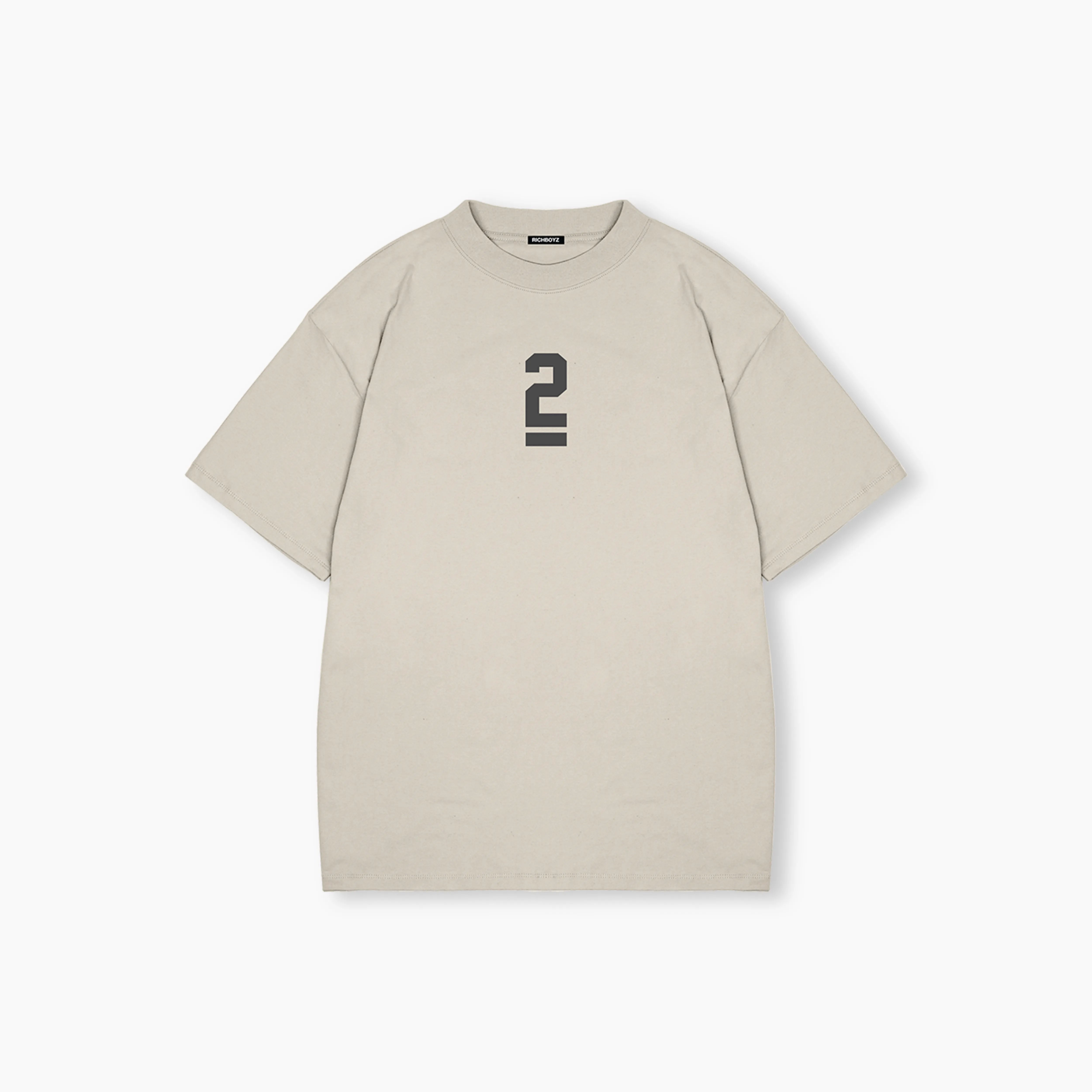 RELAXED DROP SHOULDER TEE - PALE OAK