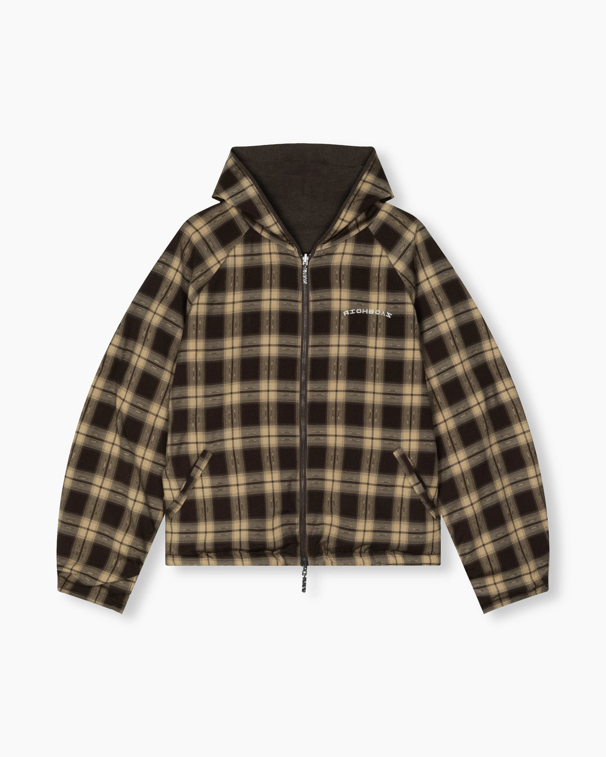 Reversible Airy Zip Hoodie